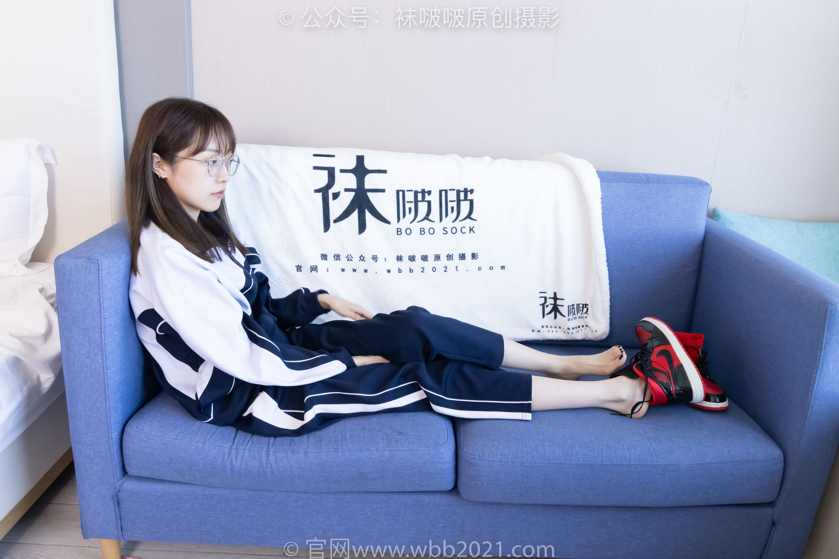 BoBoSocks袜啵啵 No.398 稚予 -板鞋、白船袜、裸足、裸足