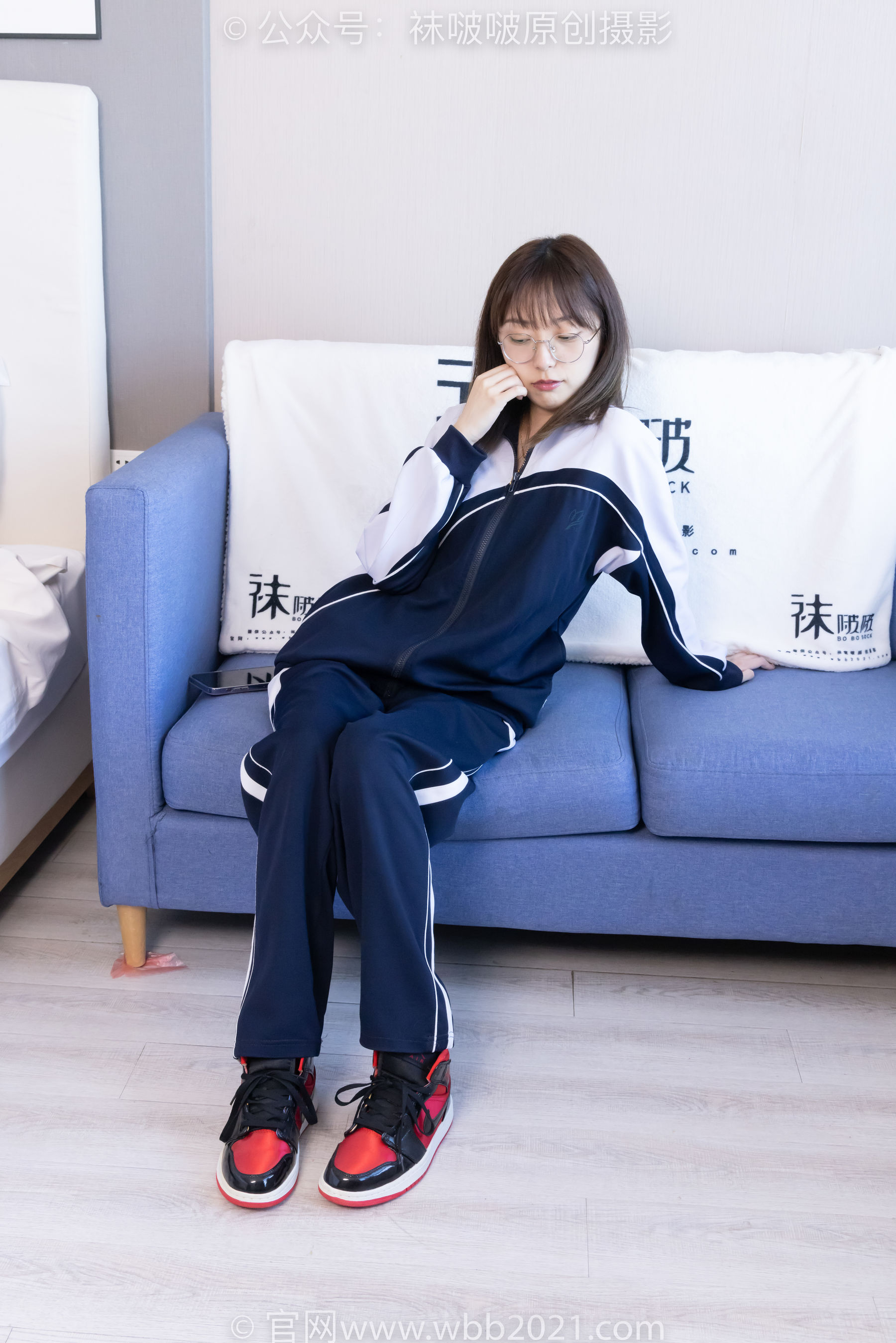 BoBoSocks袜啵啵 No.398 稚予 -板鞋、白船袜、裸足、裸足