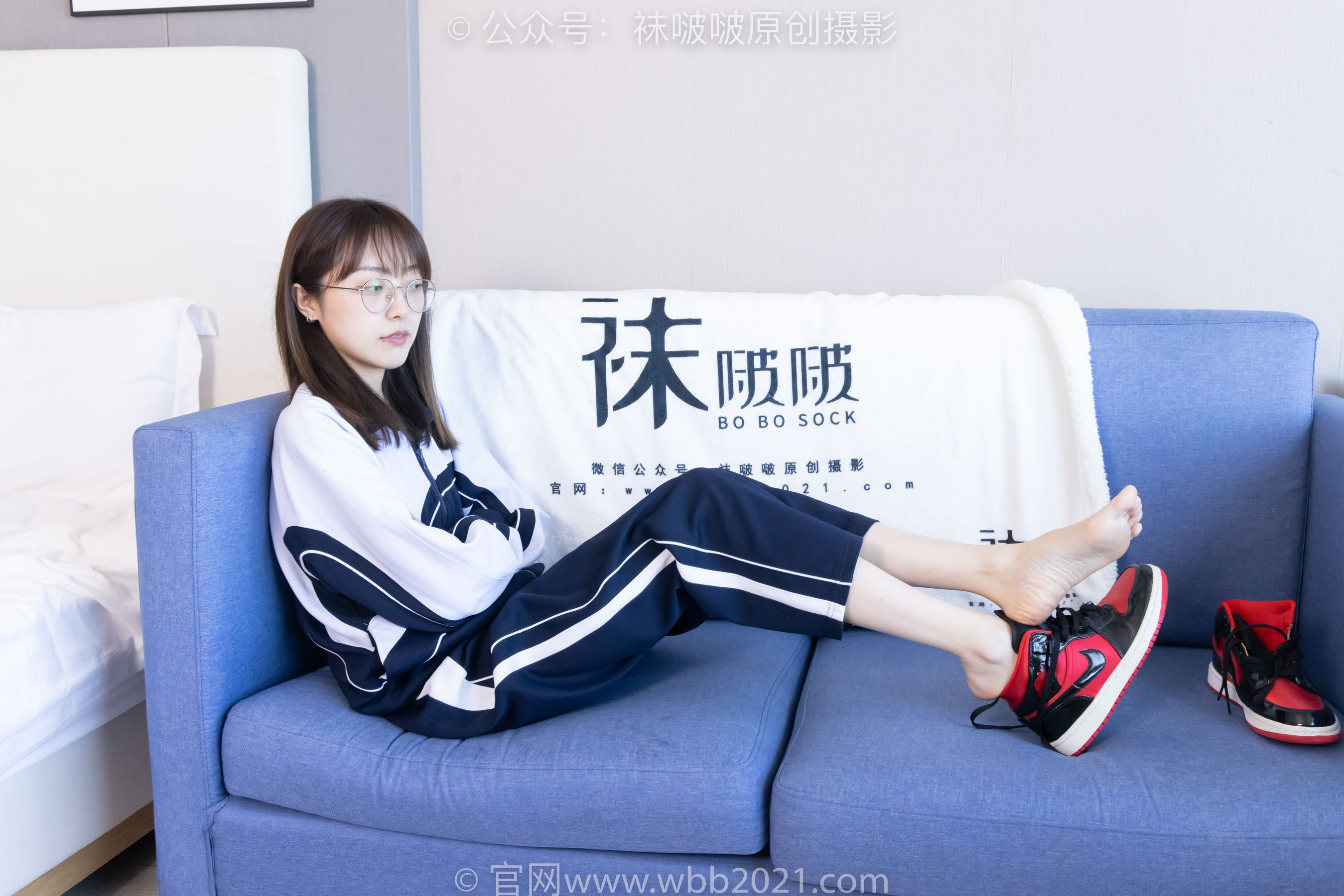 BoBoSocks袜啵啵 No.398 稚予 -板鞋、白船袜、裸足、裸足