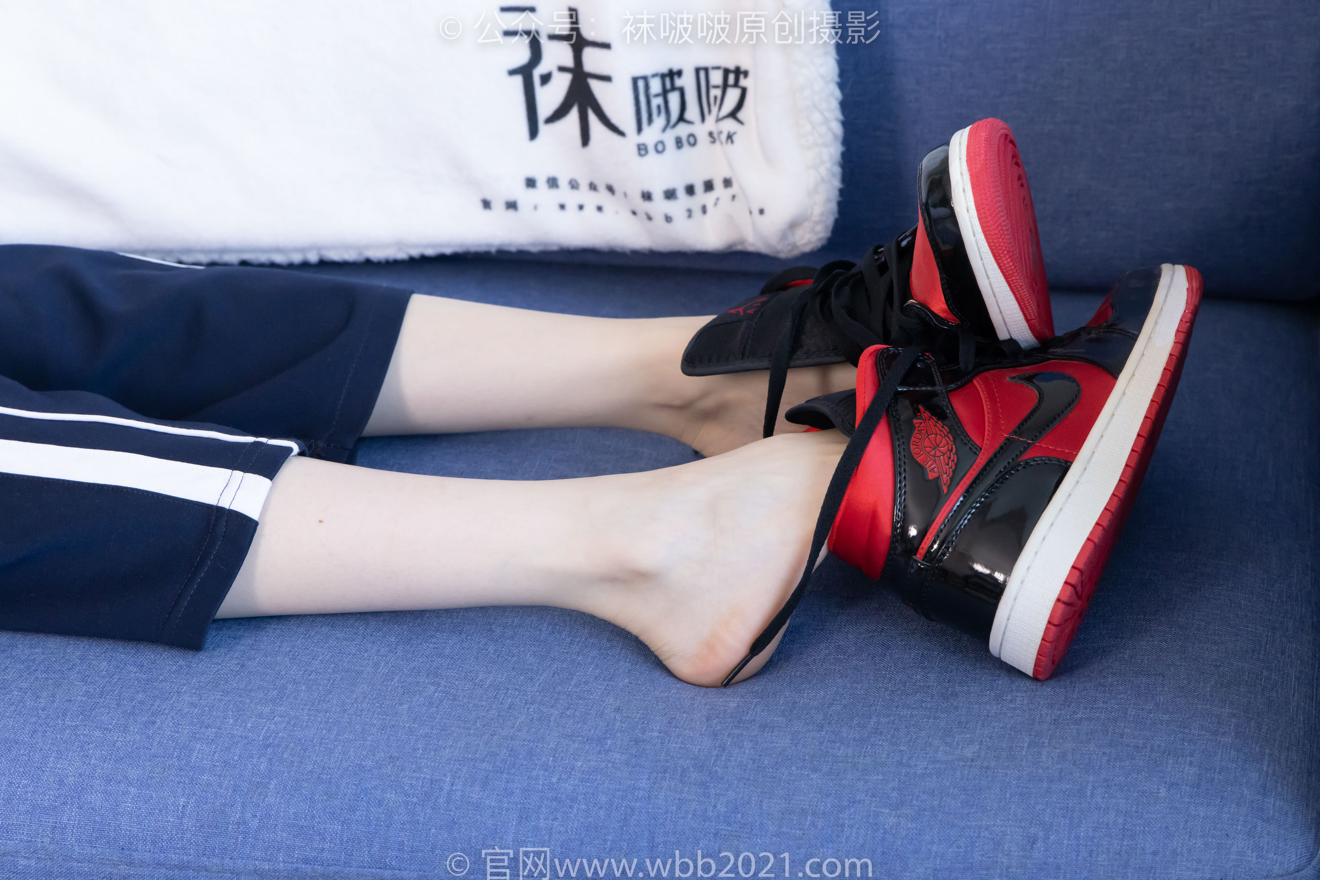 BoBoSocks袜啵啵 No.398 稚予 -板鞋、白船袜、裸足、裸足