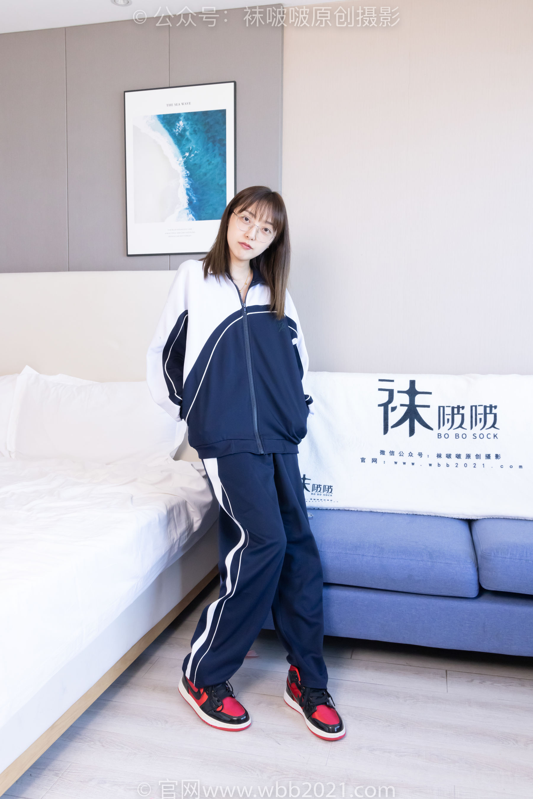 BoBoSocks袜啵啵 No.398 稚予 -板鞋、白船袜、裸足、裸足