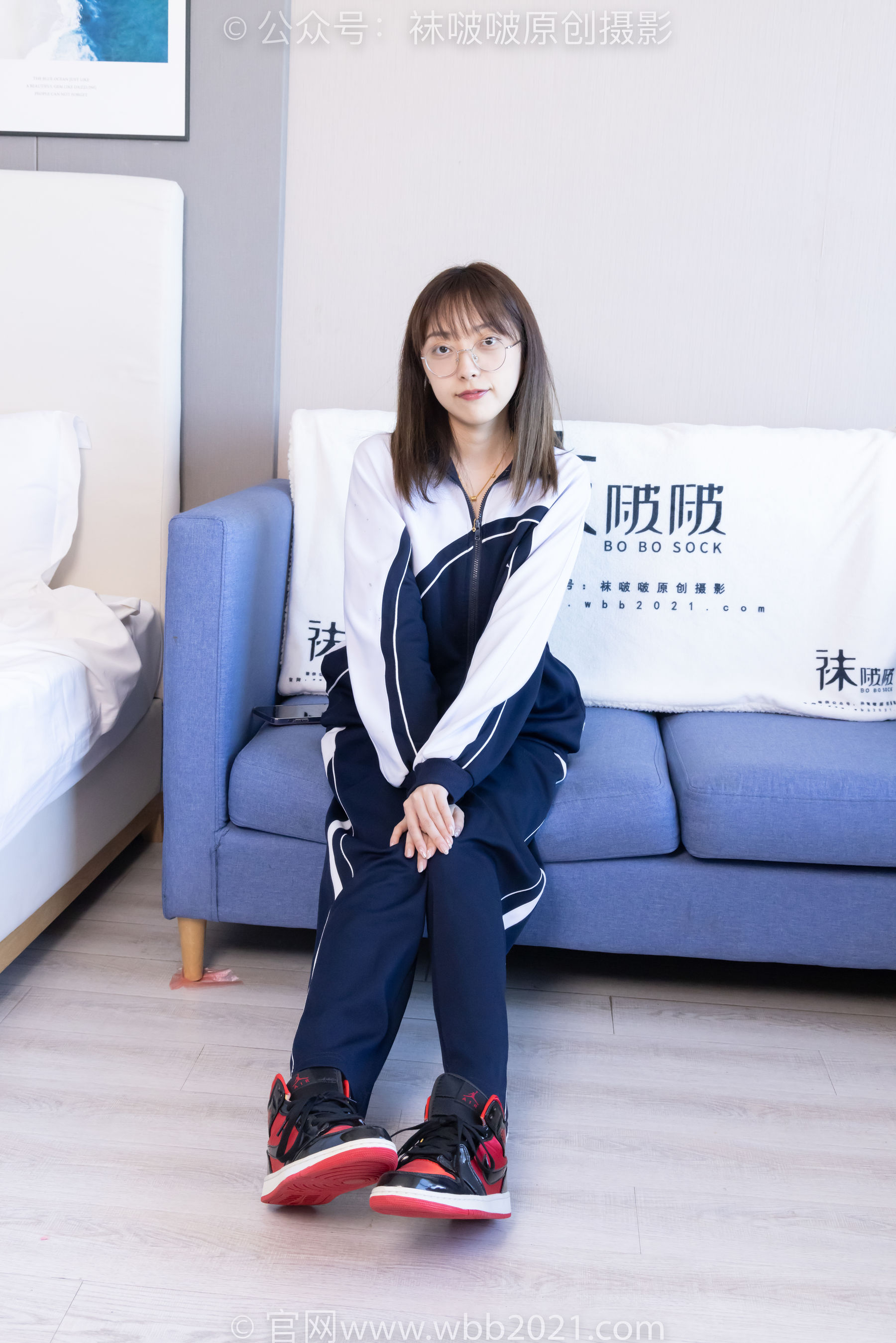 BoBoSocks袜啵啵 No.398 稚予 -板鞋、白船袜、裸足、裸足
