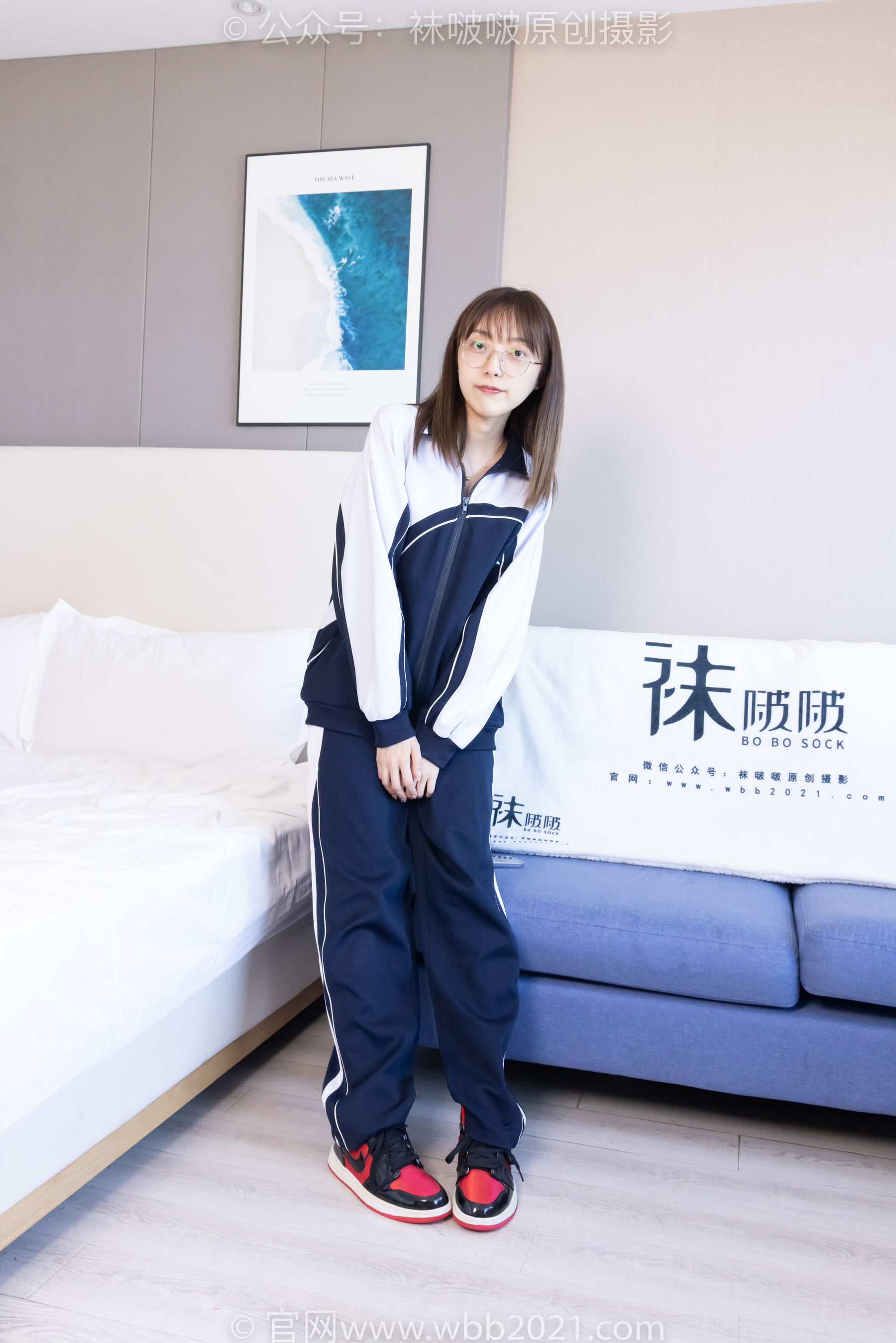 BoBoSocks袜啵啵 No.398 稚予 -板鞋、白船袜、裸足、裸足