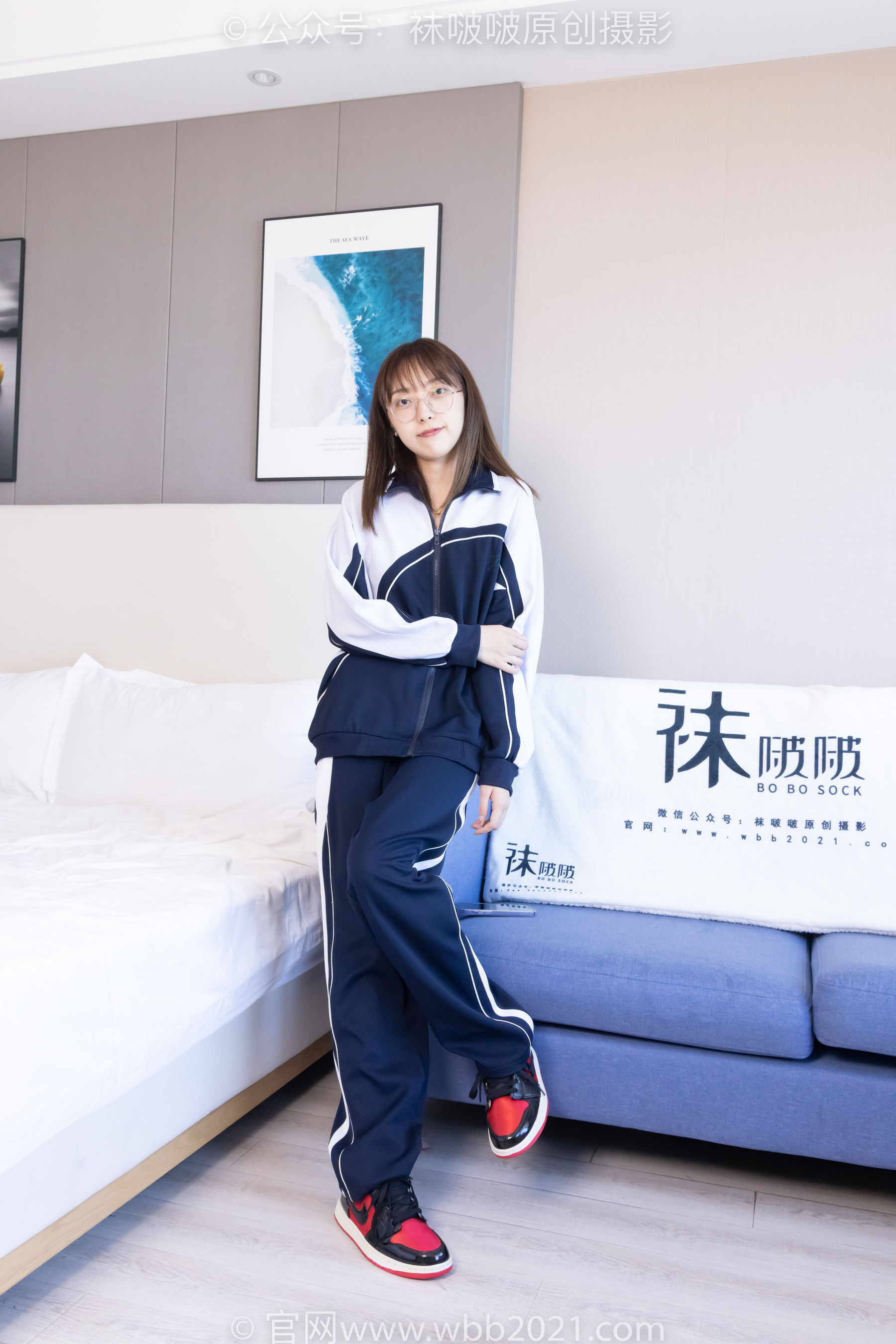 BoBoSocks袜啵啵 No.398 稚予 -板鞋、白船袜、裸足、裸足