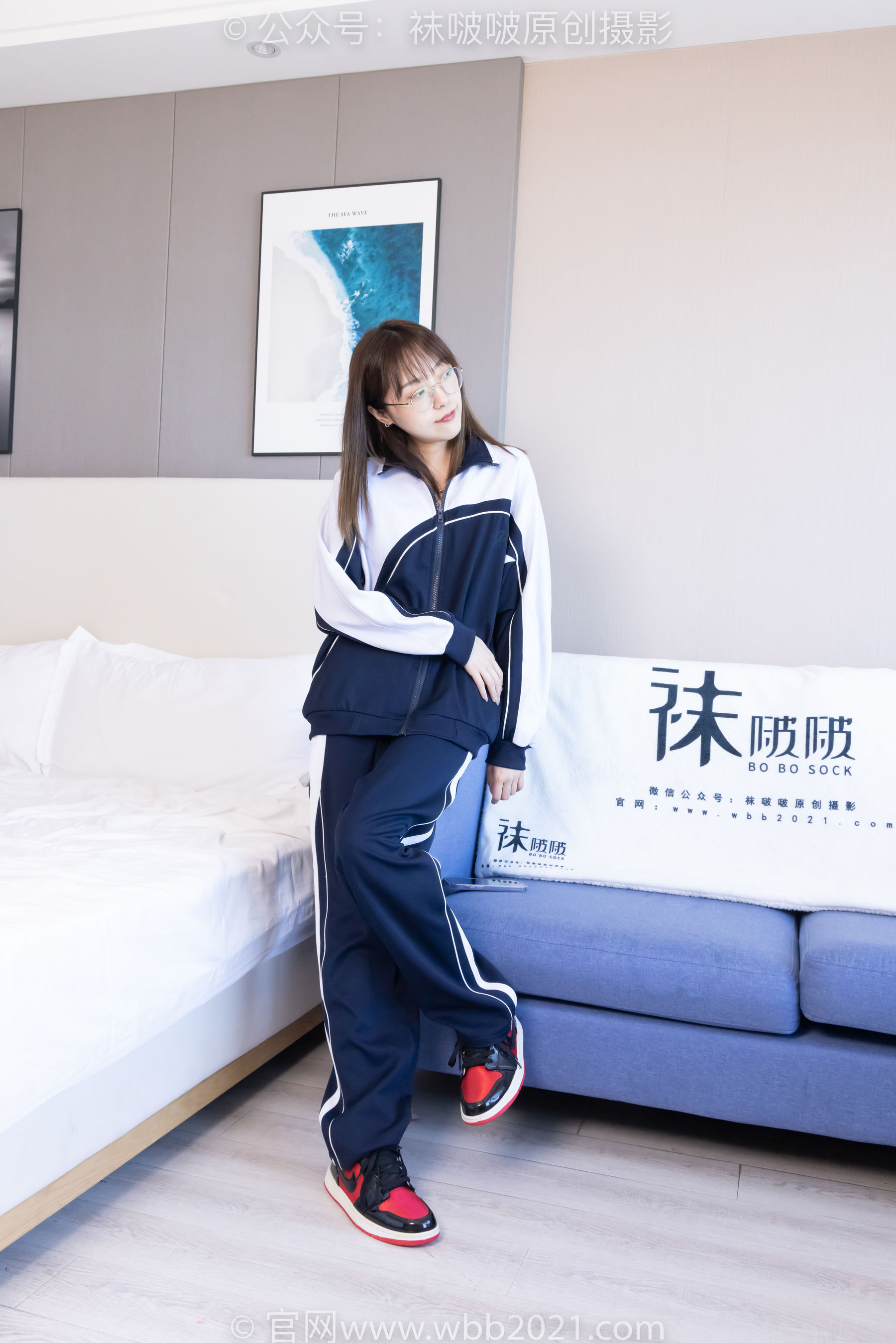BoBoSocks袜啵啵 No.398 稚予 -板鞋、白船袜、裸足、裸足