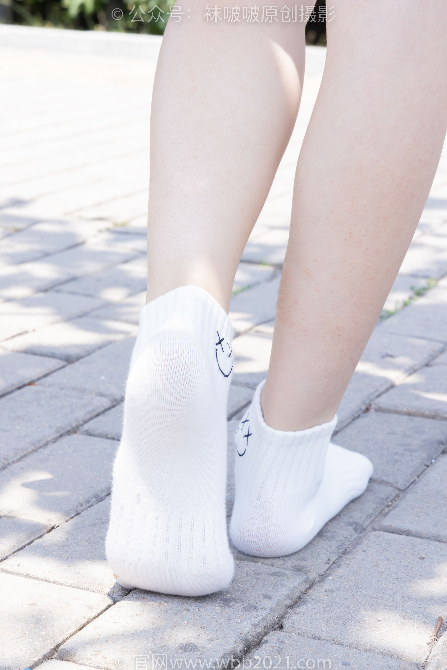 BoBoSocks袜啵啵 No.399 糯米 -皮鞋、白棉袜、jk制服