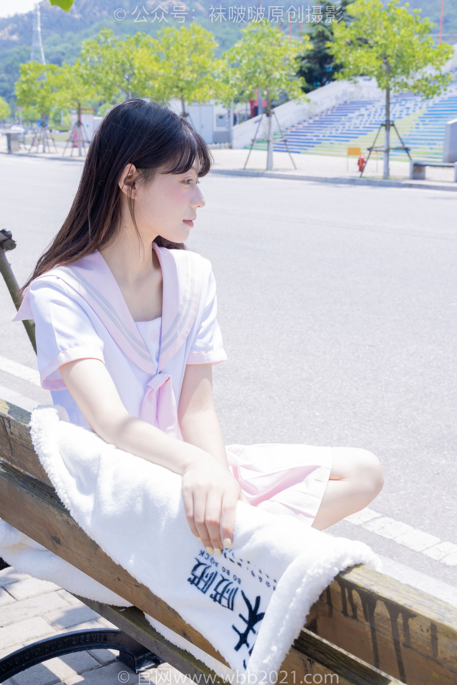 BoBoSocks袜啵啵 No.399 糯米 -皮鞋、白棉袜、jk制服