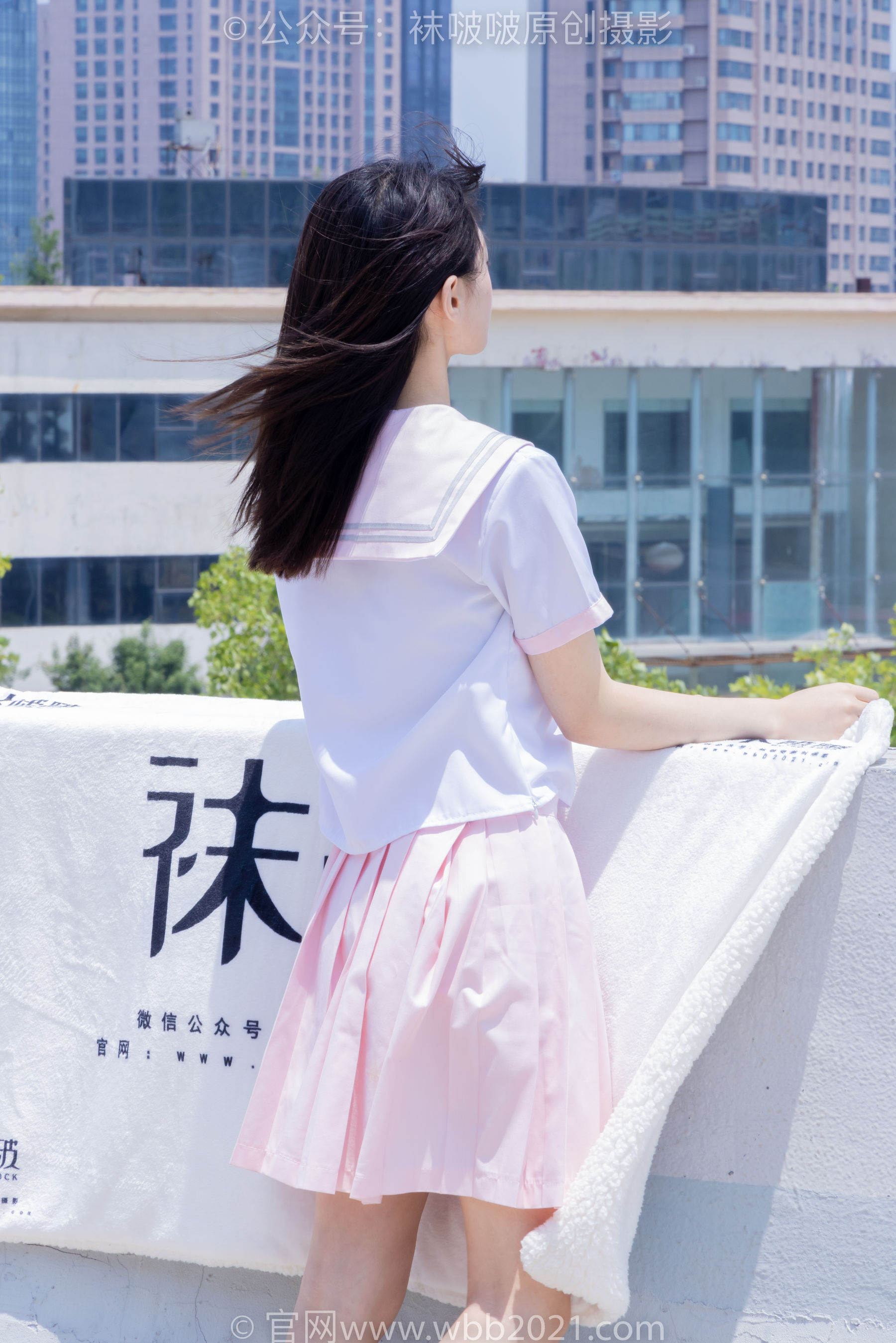 BoBoSocks袜啵啵 No.399 糯米 -皮鞋、白棉袜、jk制服