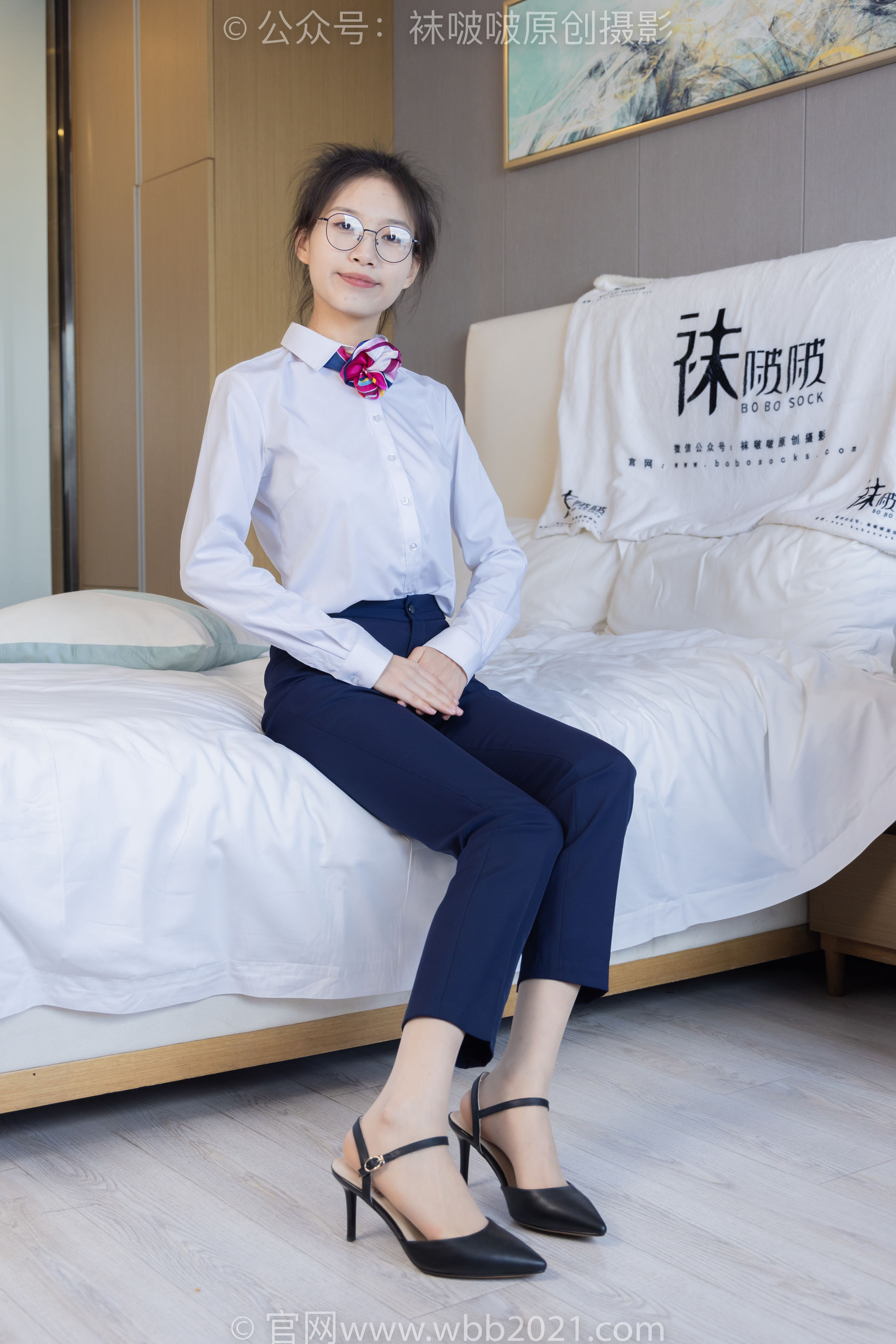 BoBoSocks袜啵啵 No.401 芝士 -高跟鞋、肉丝、裸足