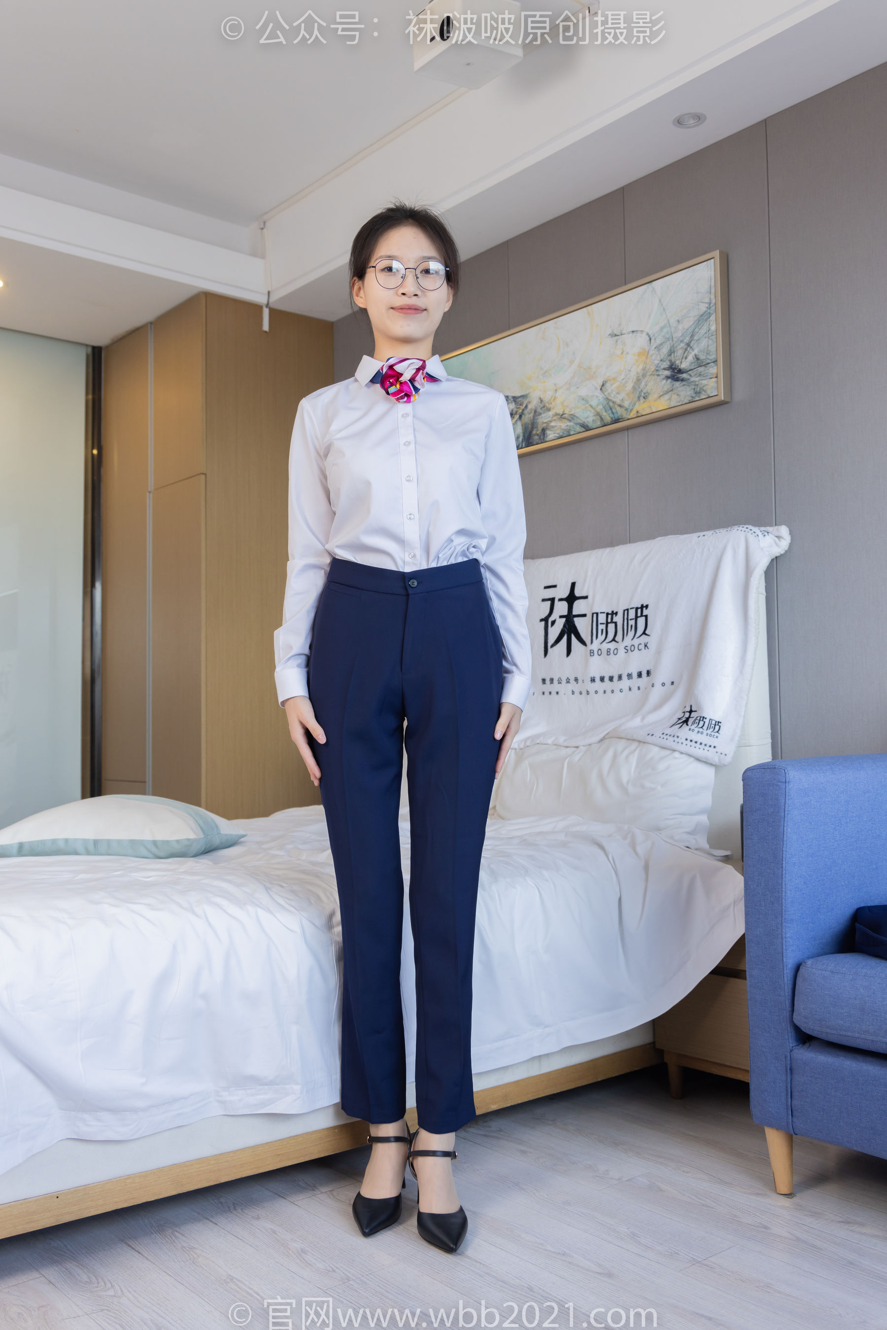 BoBoSocks袜啵啵 No.401 芝士 -高跟鞋、肉丝、裸足