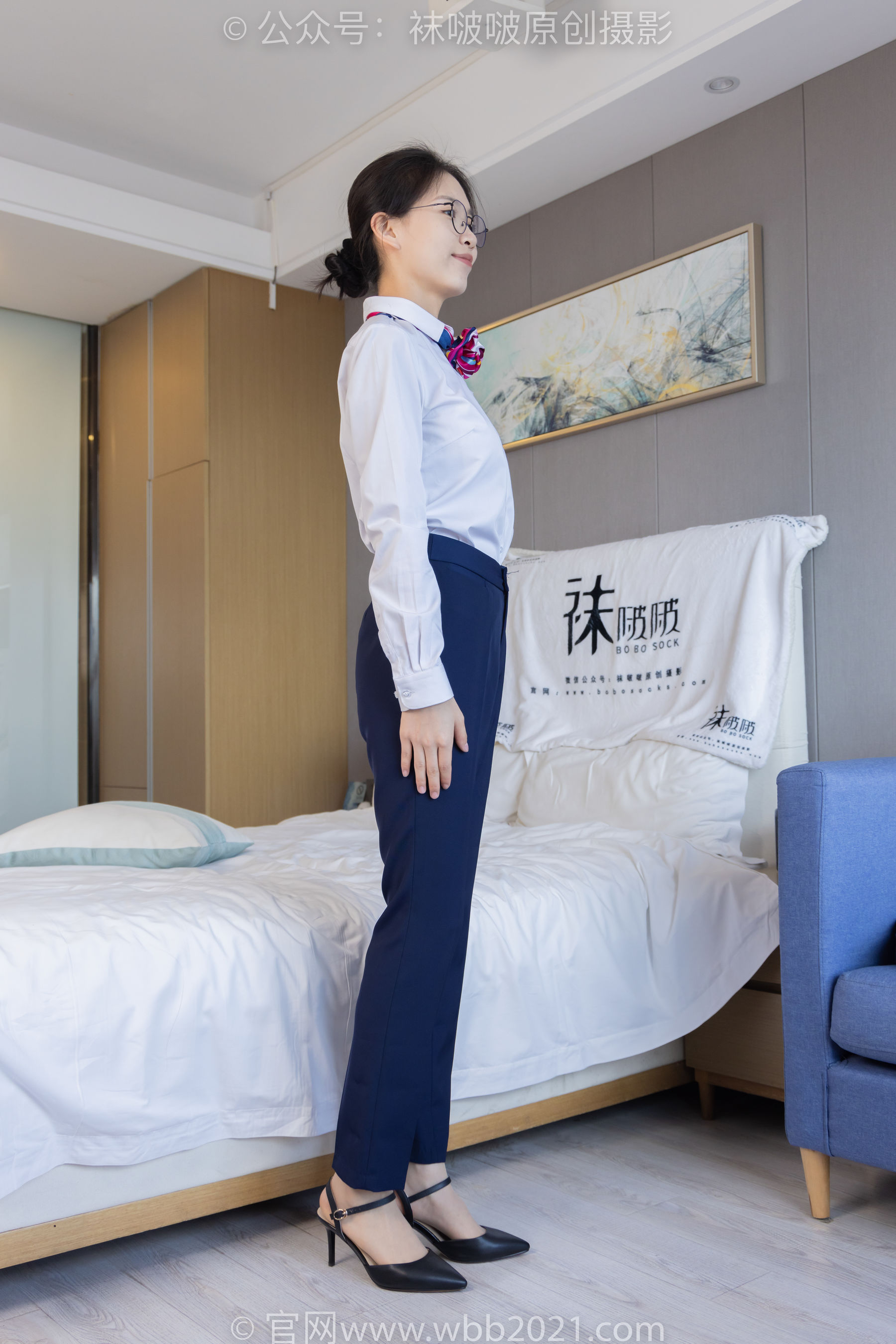 BoBoSocks袜啵啵 No.401 芝士 -高跟鞋、肉丝、裸足