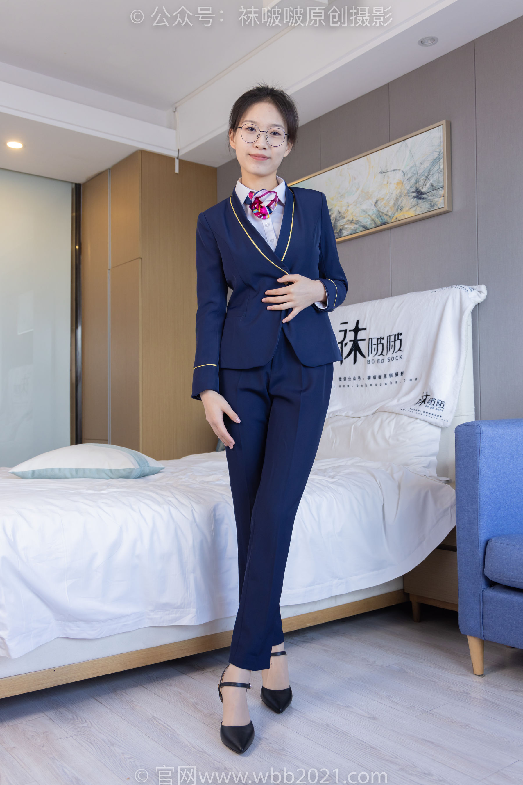 BoBoSocks袜啵啵 No.401 芝士 -高跟鞋、肉丝、裸足