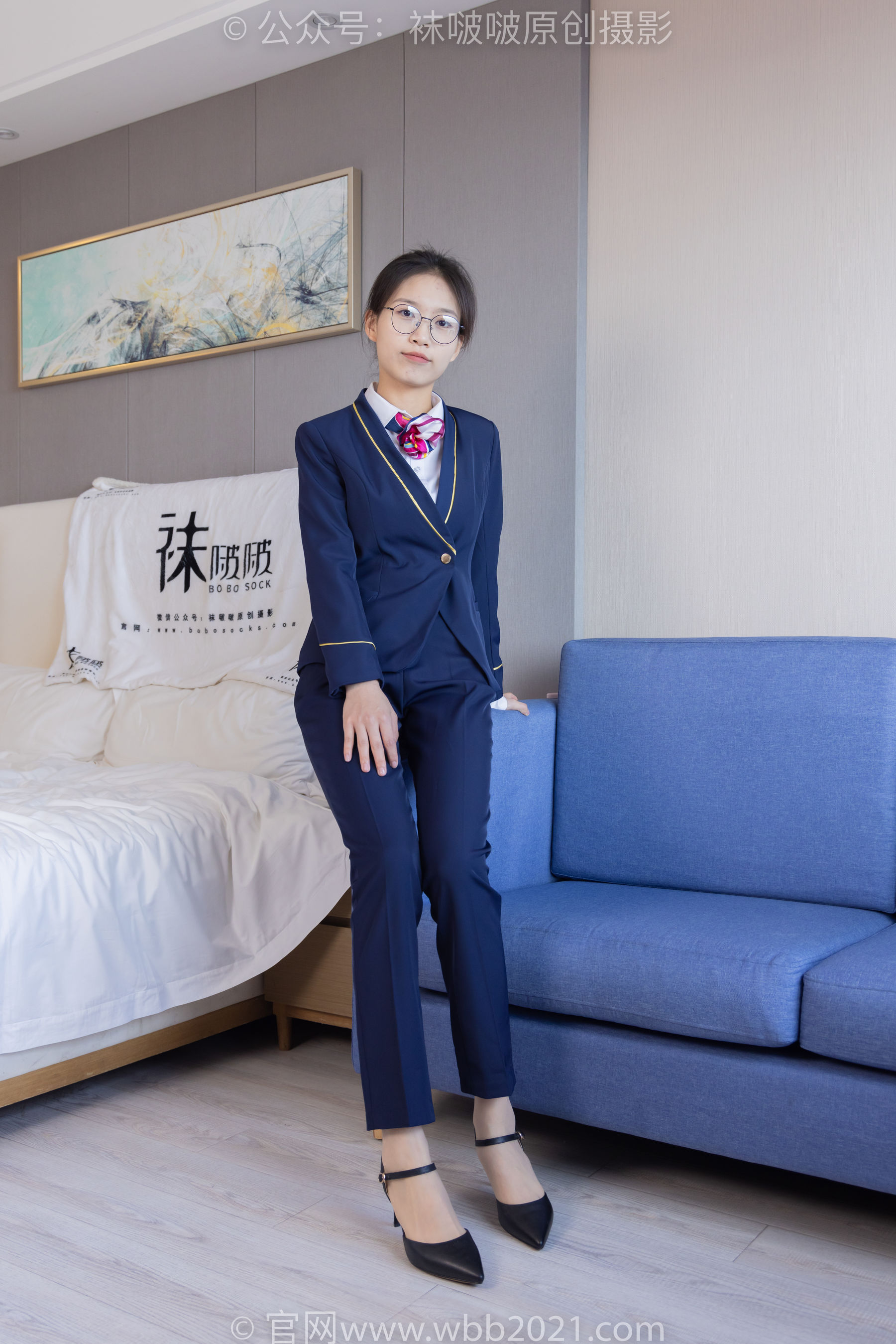 BoBoSocks袜啵啵 No.401 芝士 -高跟鞋、肉丝、裸足