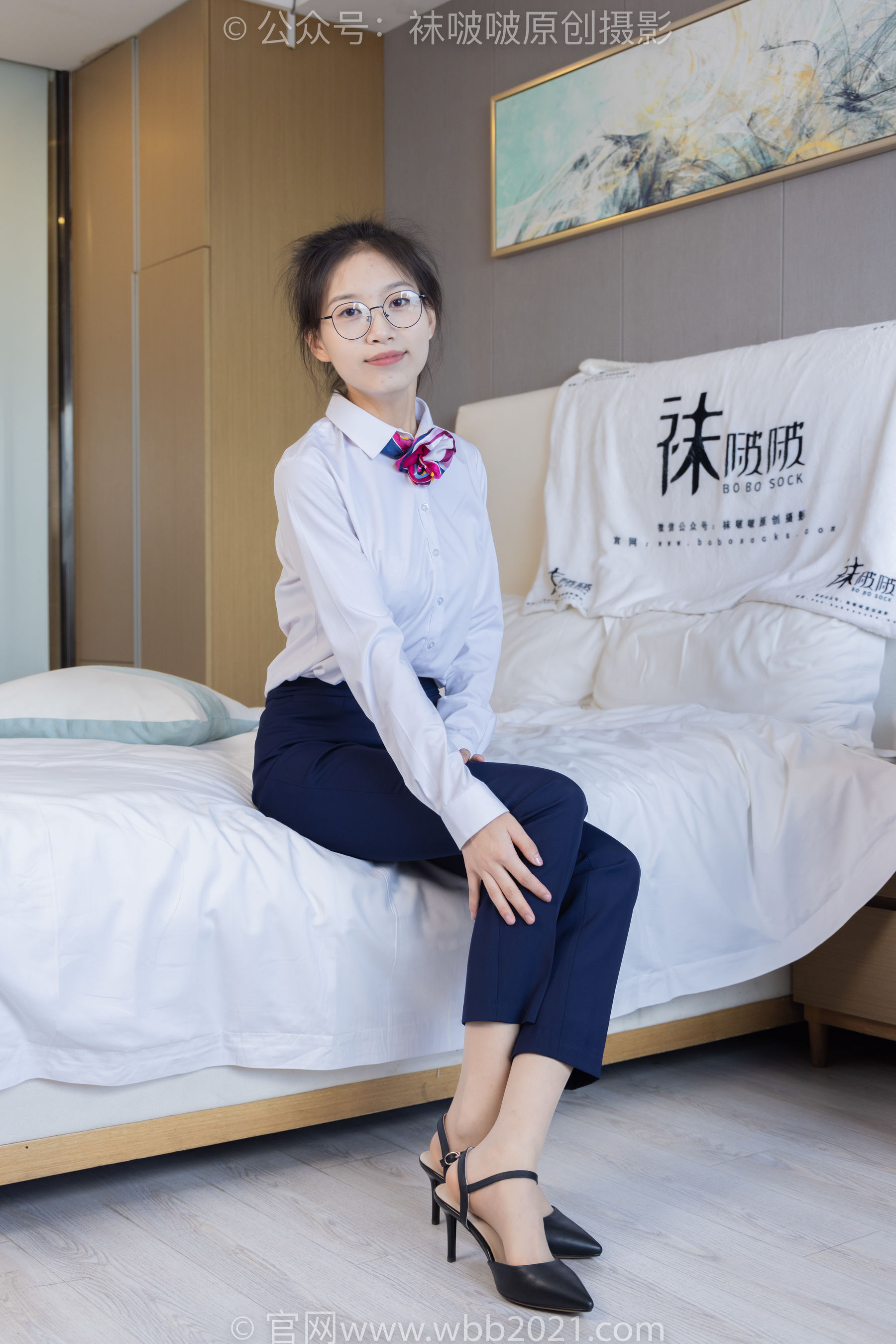 BoBoSocks袜啵啵 No.401 芝士 -高跟鞋、肉丝、裸足