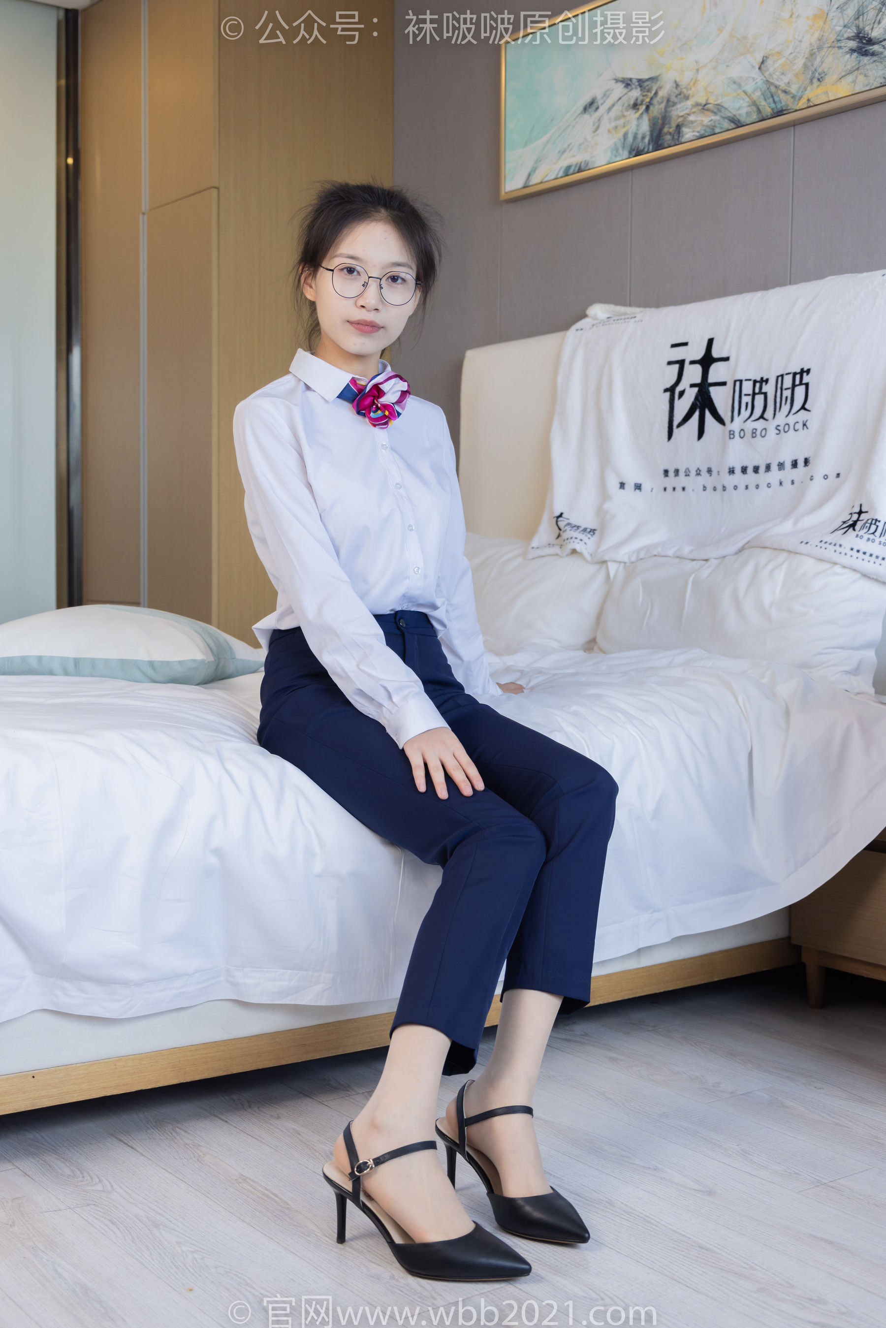 BoBoSocks袜啵啵 No.401 芝士 -高跟鞋、肉丝、裸足