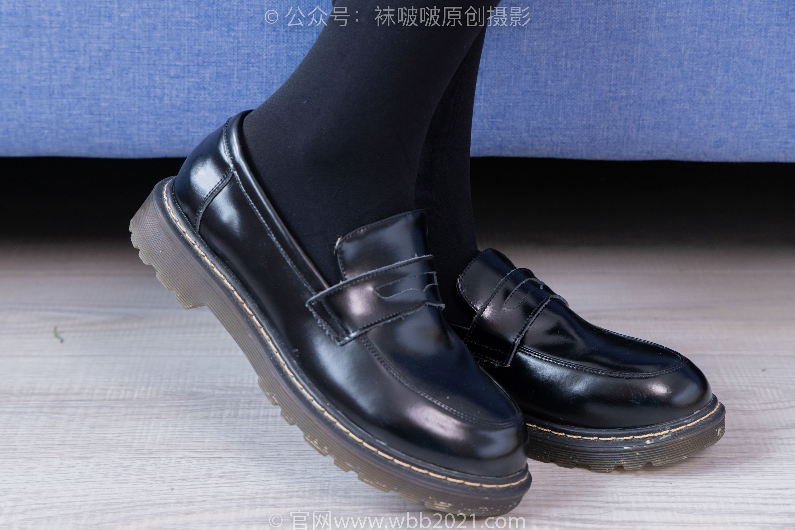 BoBoSocks袜啵啵 No.402 糯米 -皮鞋、厚黑丝、学院jk