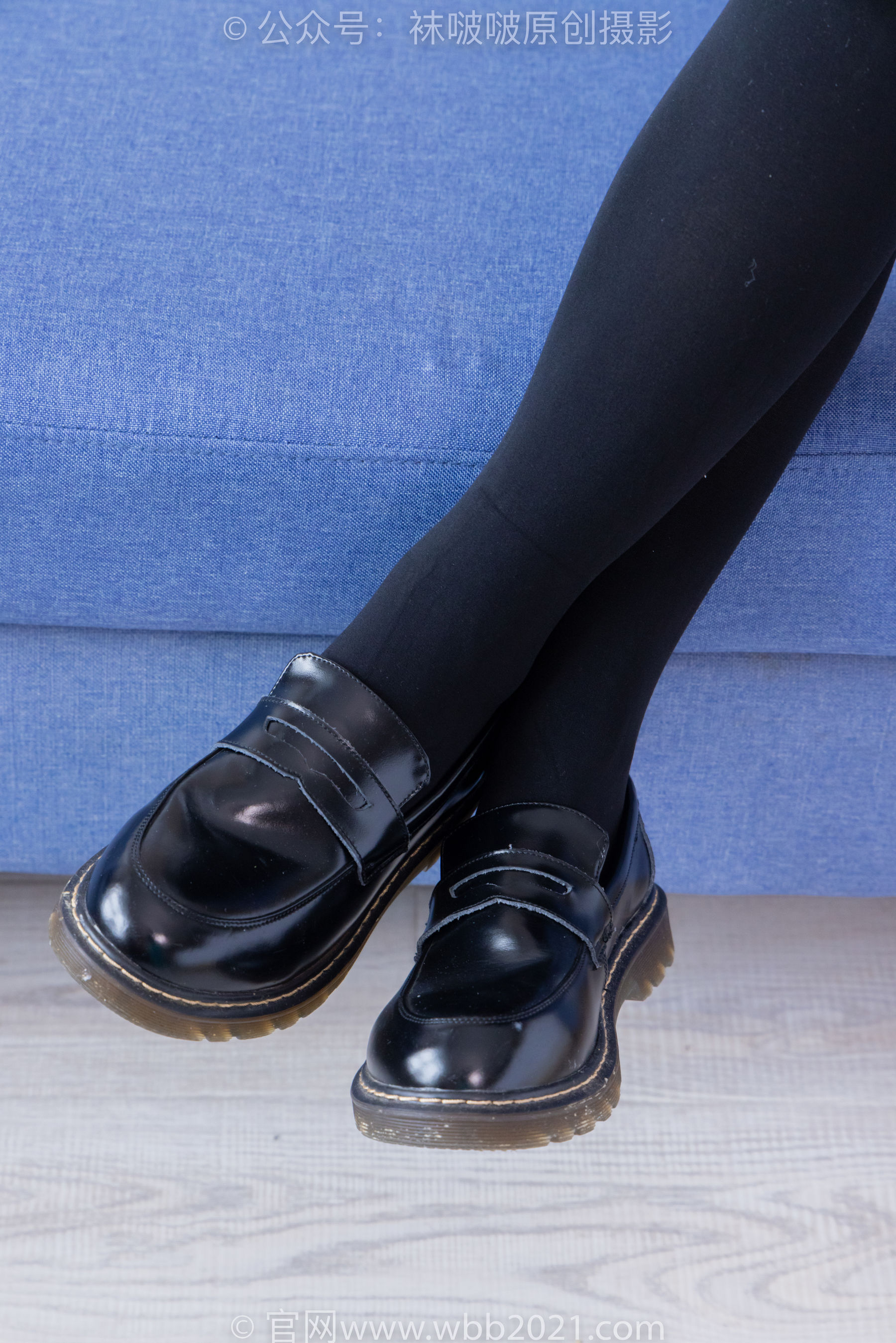 BoBoSocks袜啵啵 No.402 糯米 -皮鞋、厚黑丝、学院jk