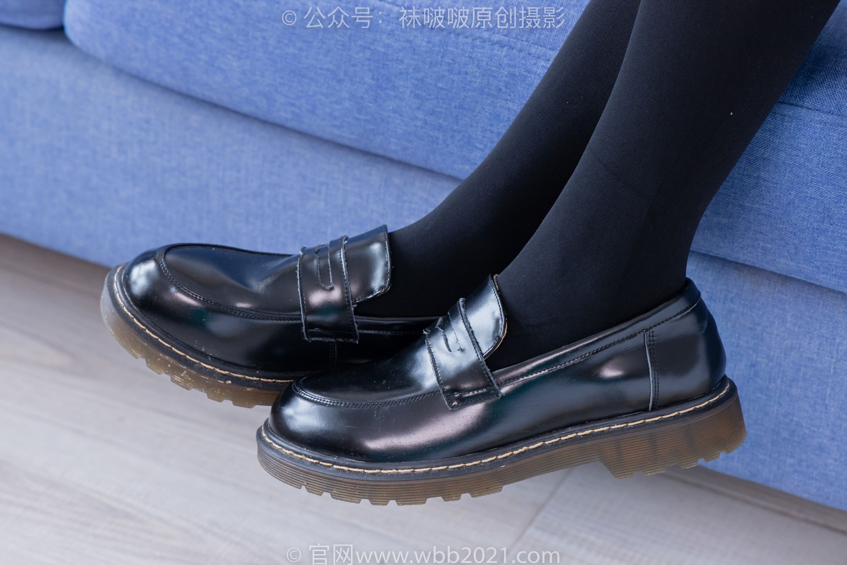 BoBoSocks袜啵啵 No.402 糯米 -皮鞋、厚黑丝、学院jk
