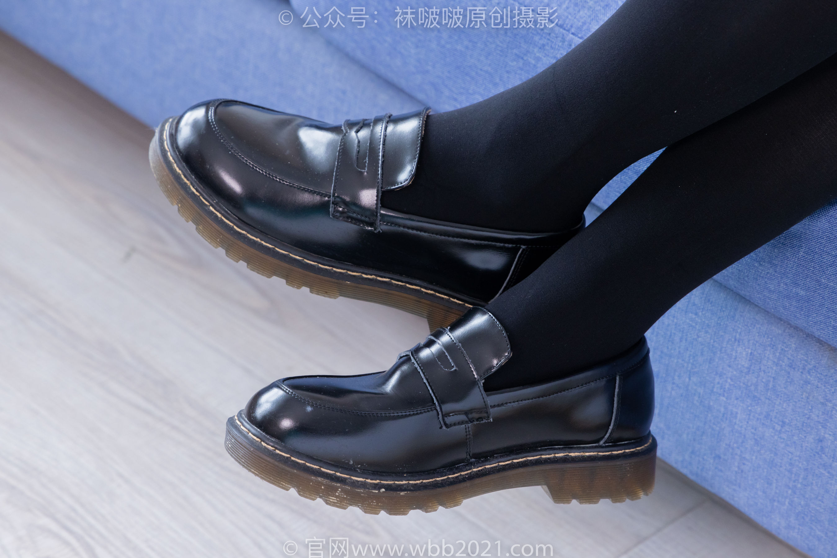 BoBoSocks袜啵啵 No.402 糯米 -皮鞋、厚黑丝、学院jk