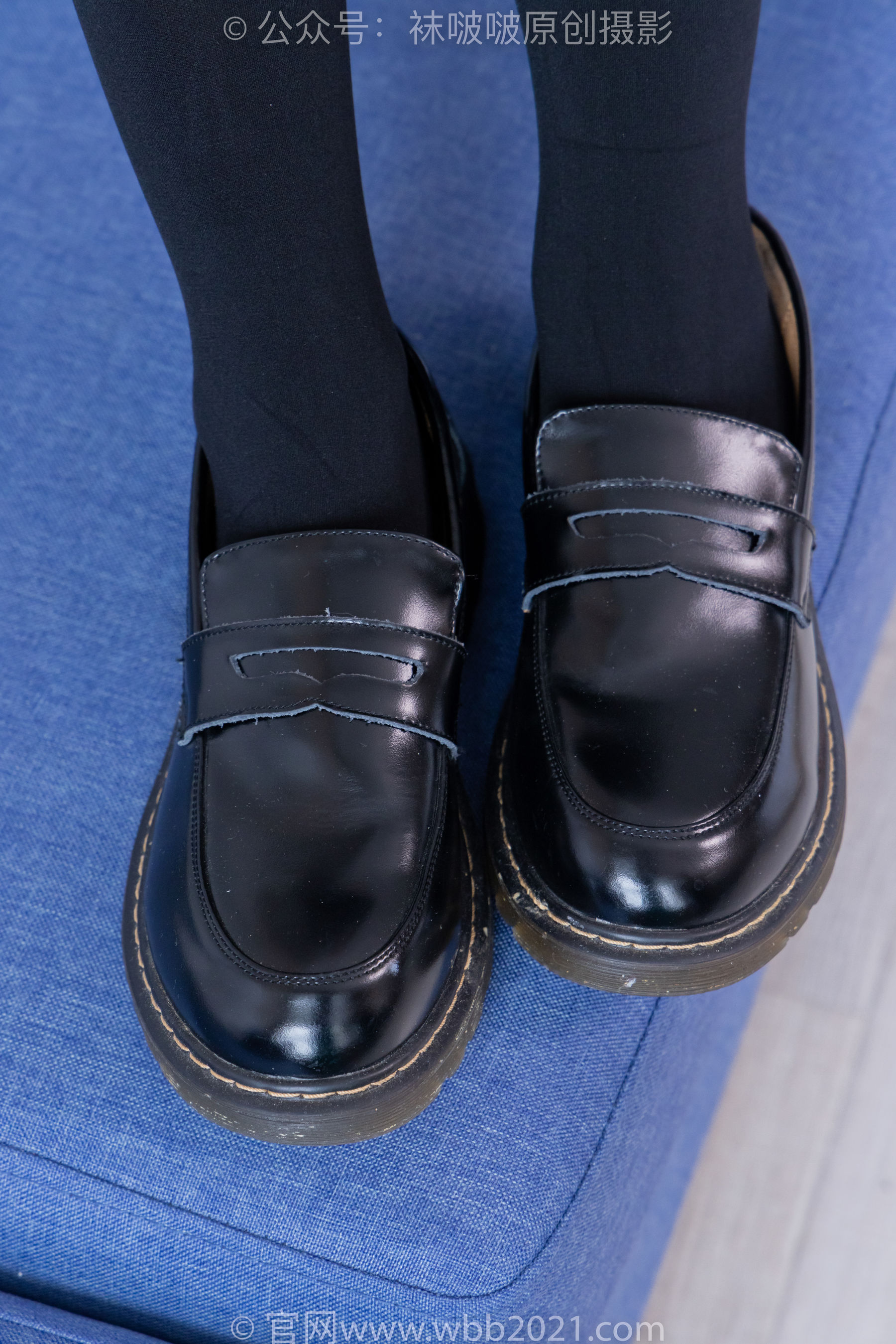 BoBoSocks袜啵啵 No.402 糯米 -皮鞋、厚黑丝、学院jk