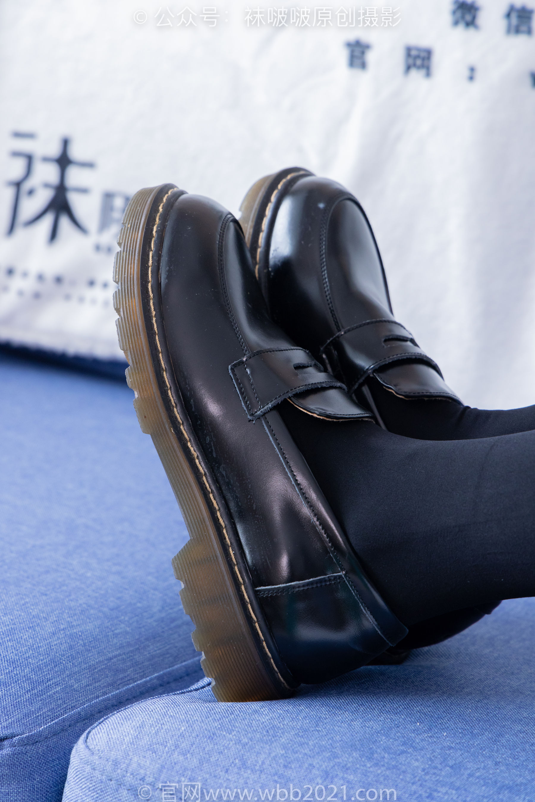 BoBoSocks袜啵啵 No.402 糯米 -皮鞋、厚黑丝、学院jk