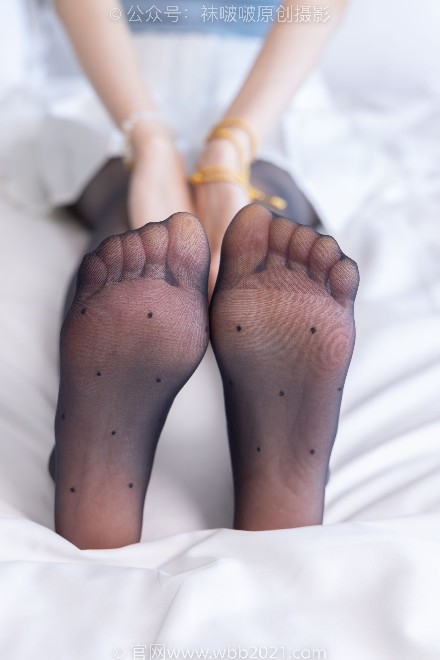 BoBoSocks袜啵啵 No.403 稚予 -高跟鞋、板鞋、波点黑丝、波点白丝
