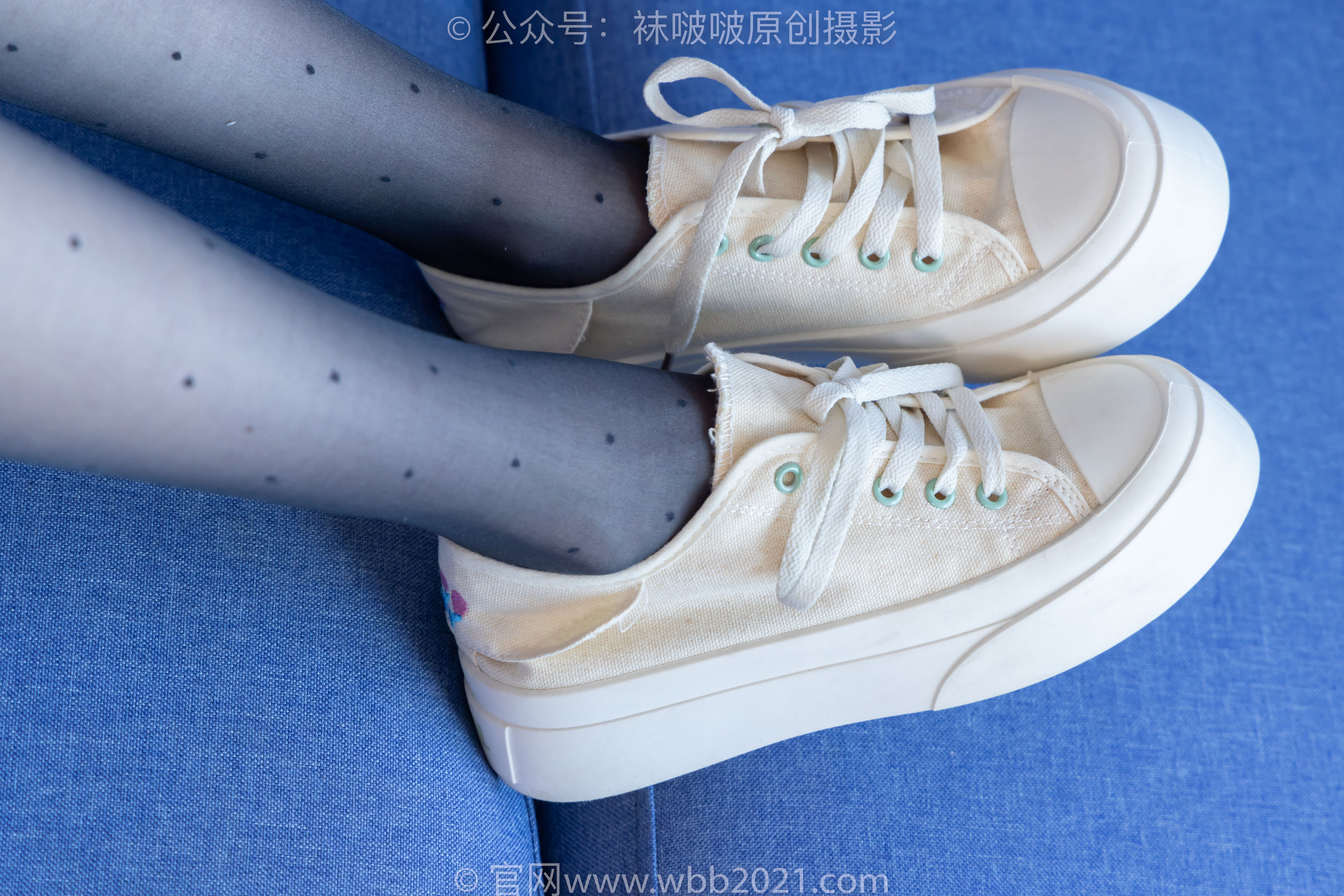 BoBoSocks袜啵啵 No.403 稚予 -高跟鞋、板鞋、波点黑丝、波点白丝
