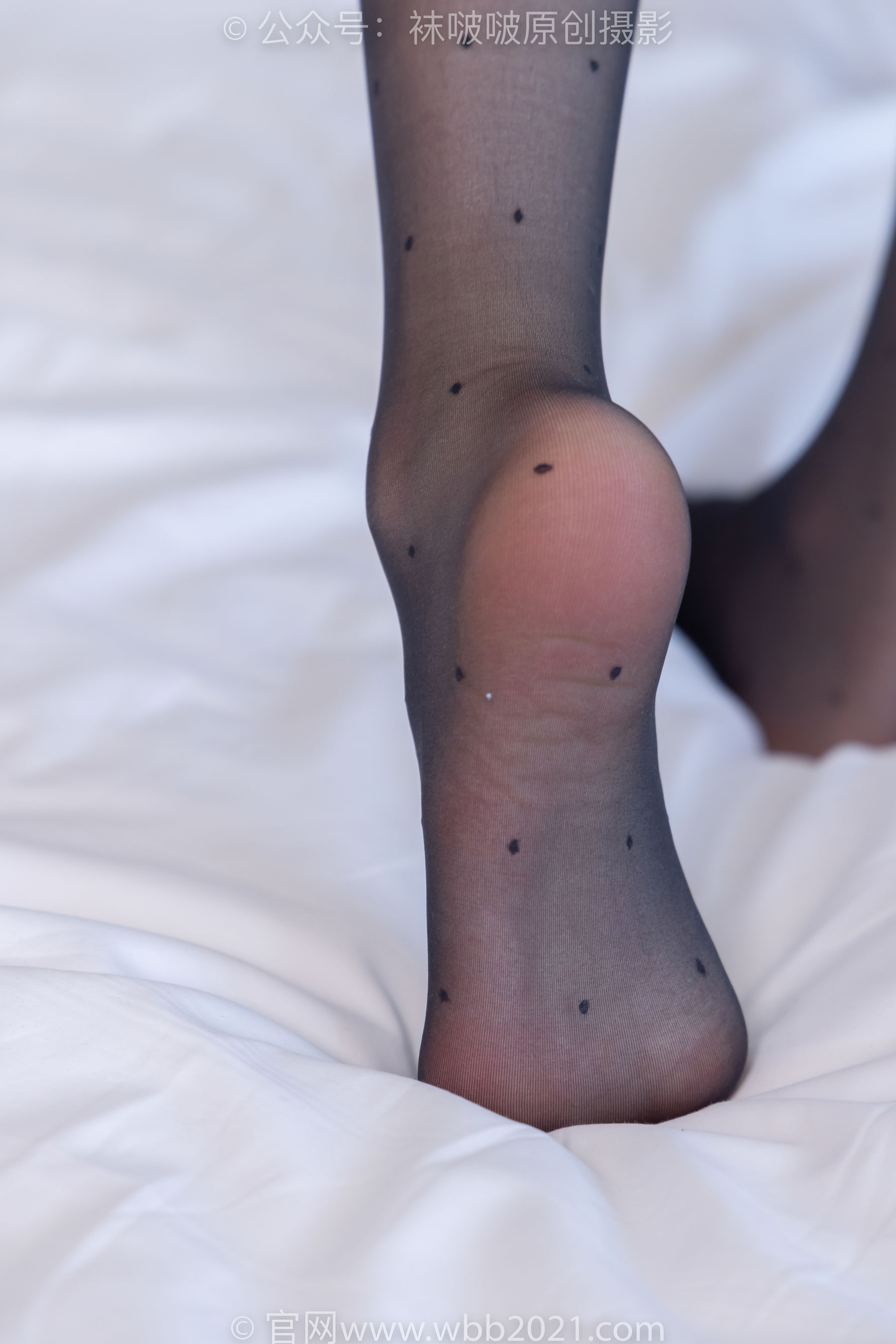 BoBoSocks袜啵啵 No.403 稚予 -高跟鞋、板鞋、波点黑丝、波点白丝