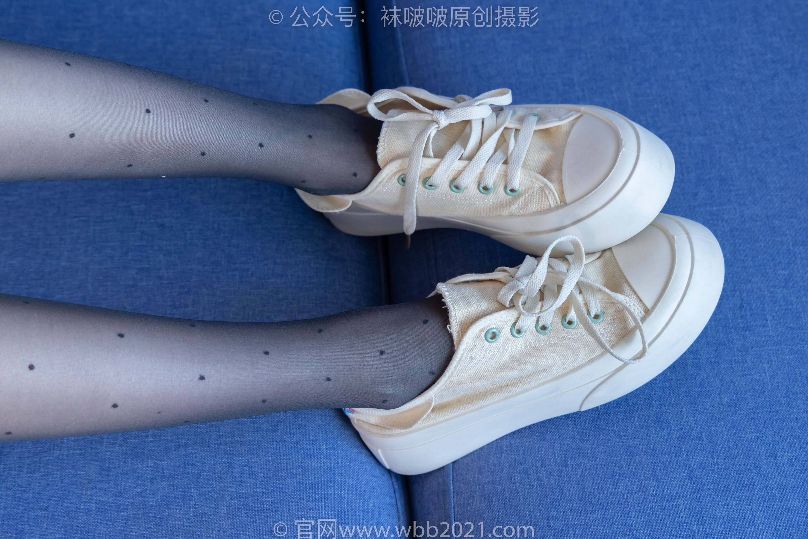 BoBoSocks袜啵啵 No.403 稚予 -高跟鞋、板鞋、波点黑丝、波点白丝