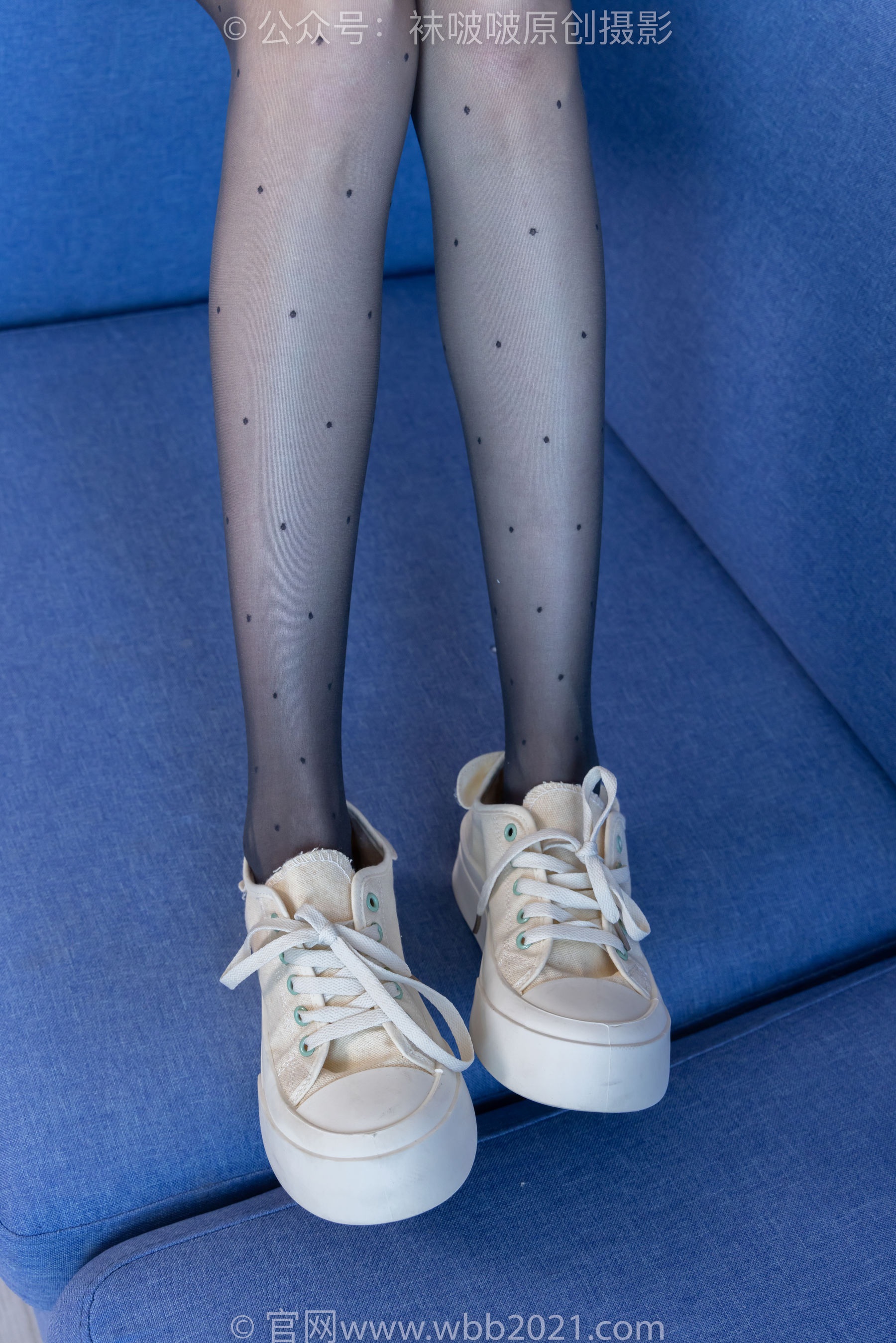 BoBoSocks袜啵啵 No.403 稚予 -高跟鞋、板鞋、波点黑丝、波点白丝