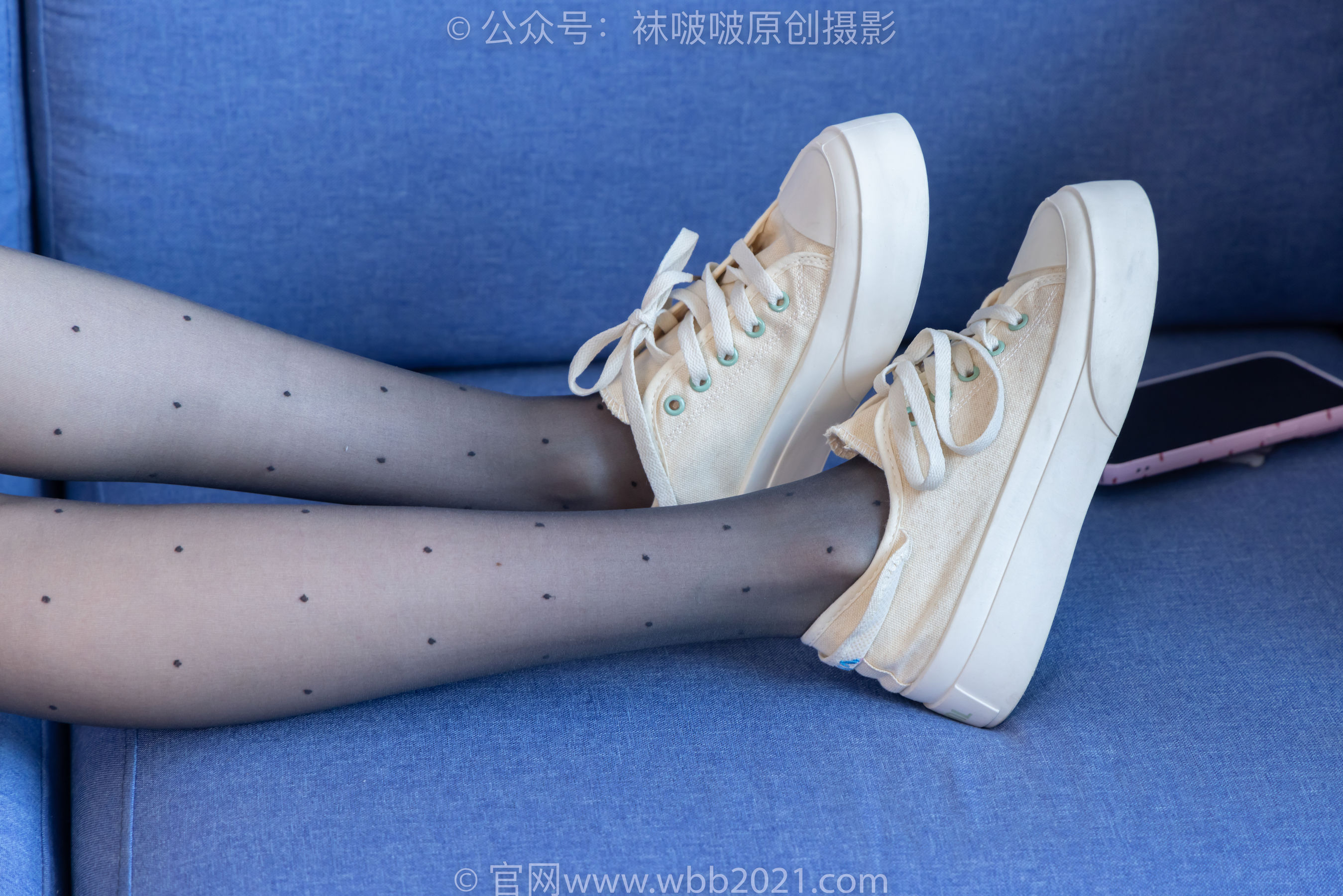 BoBoSocks袜啵啵 No.403 稚予 -高跟鞋、板鞋、波点黑丝、波点白丝