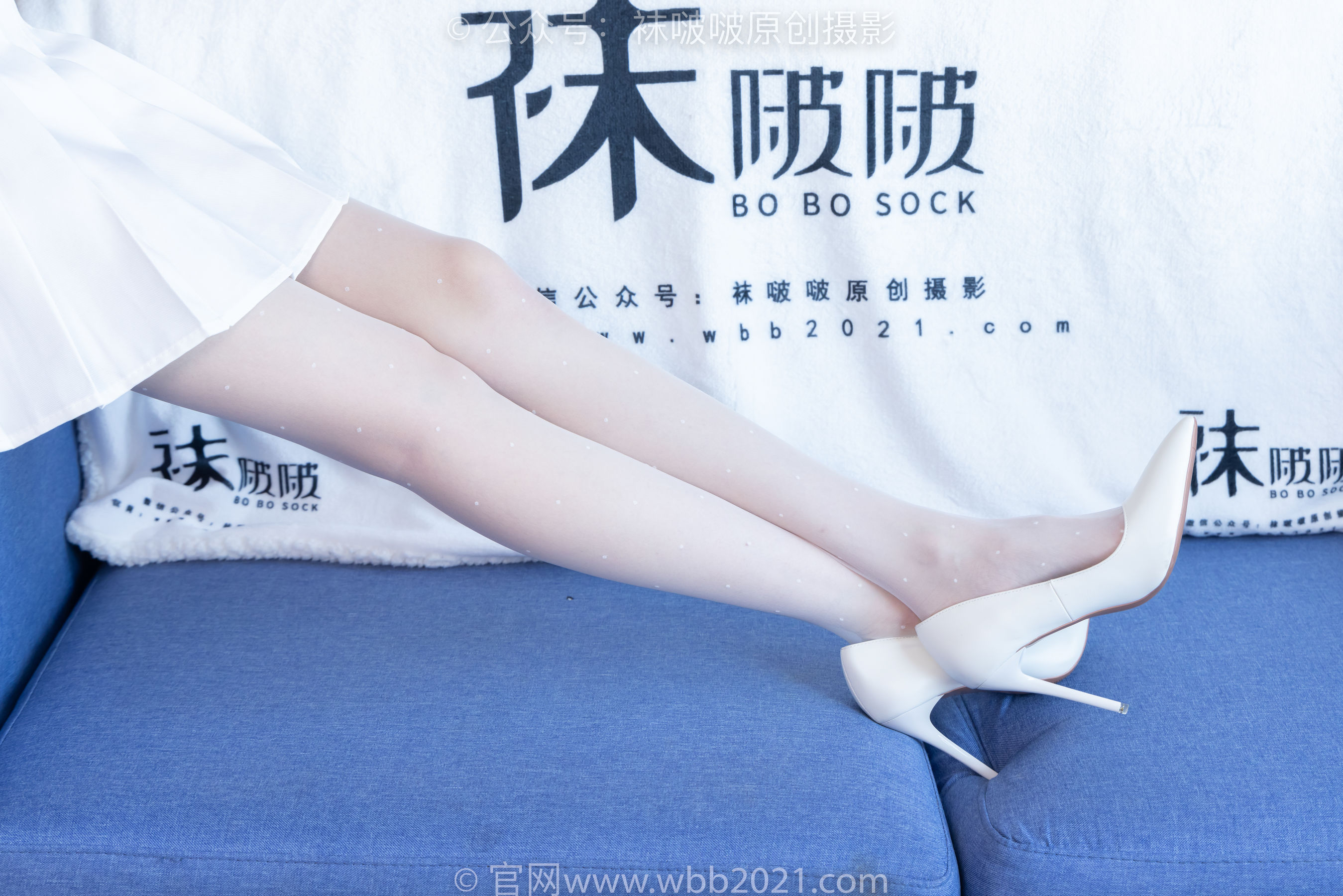 BoBoSocks袜啵啵 No.403 稚予 -高跟鞋、板鞋、波点黑丝、波点白丝