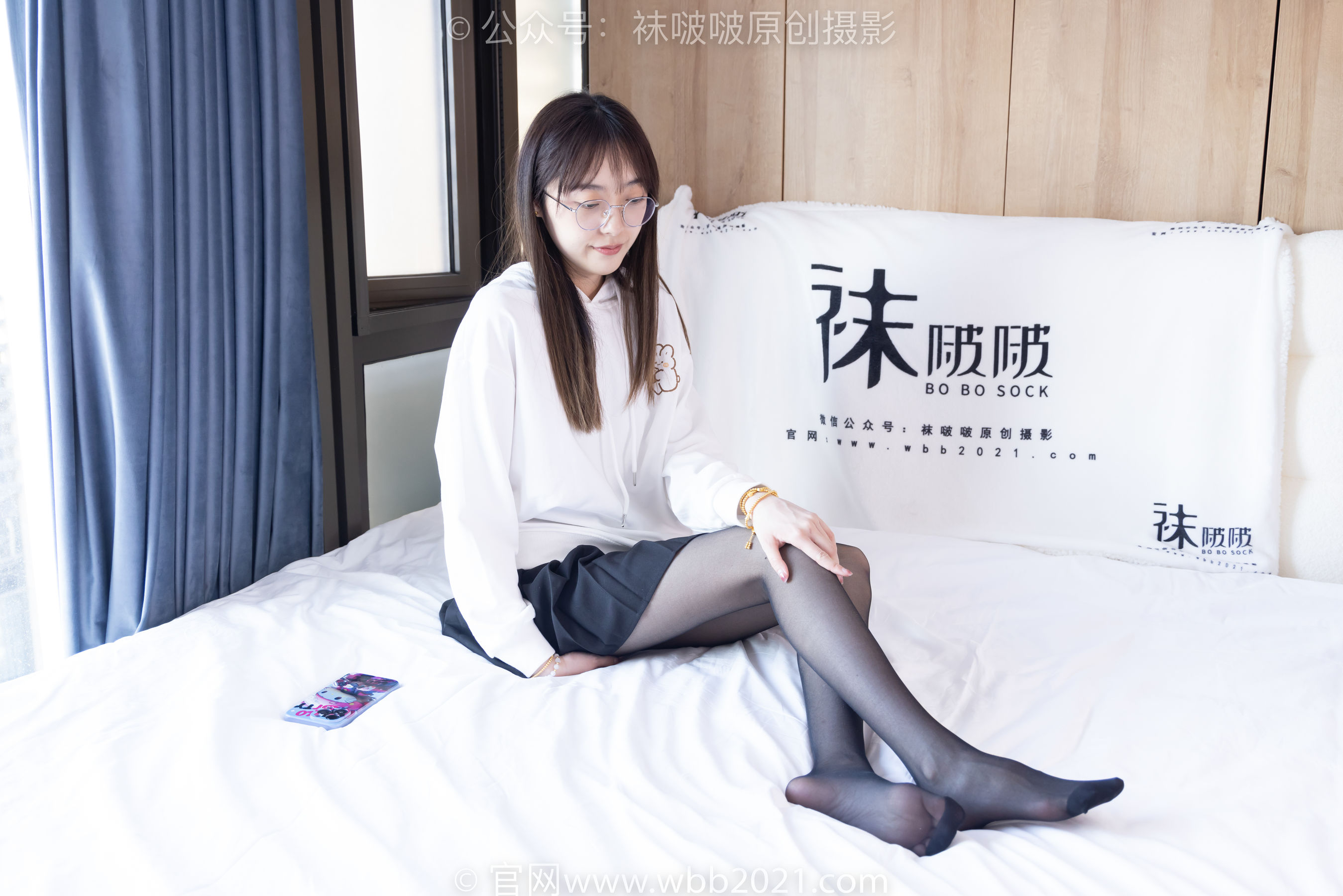 BoBoSocks袜啵啵 No.407 稚予 -板鞋、黑丝