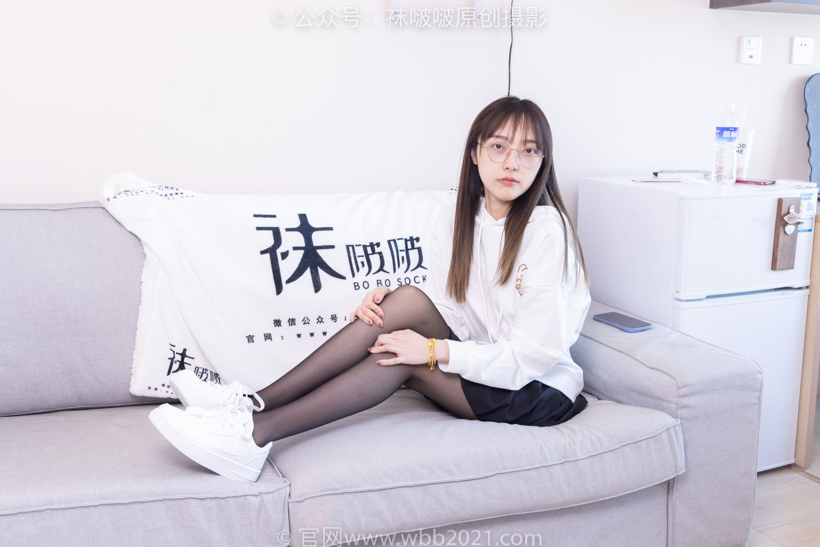 BoBoSocks袜啵啵 No.407 稚予 -板鞋、黑丝