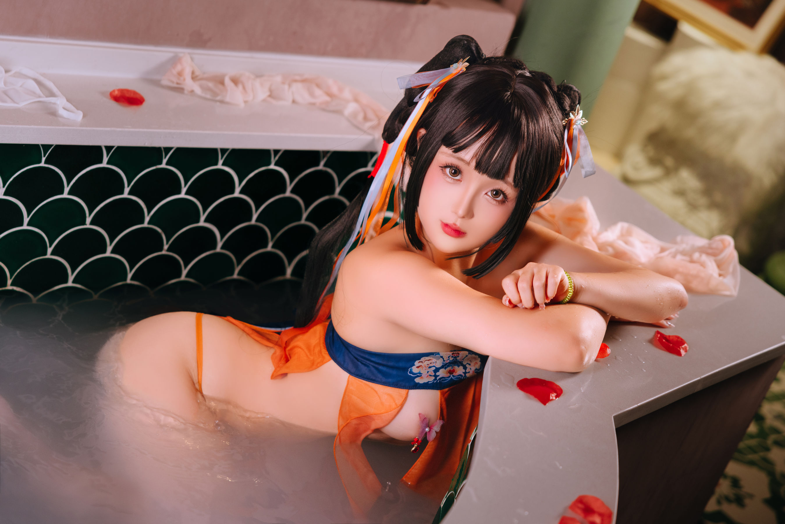 Cosplay日奈娇 - 鸳鸯浴