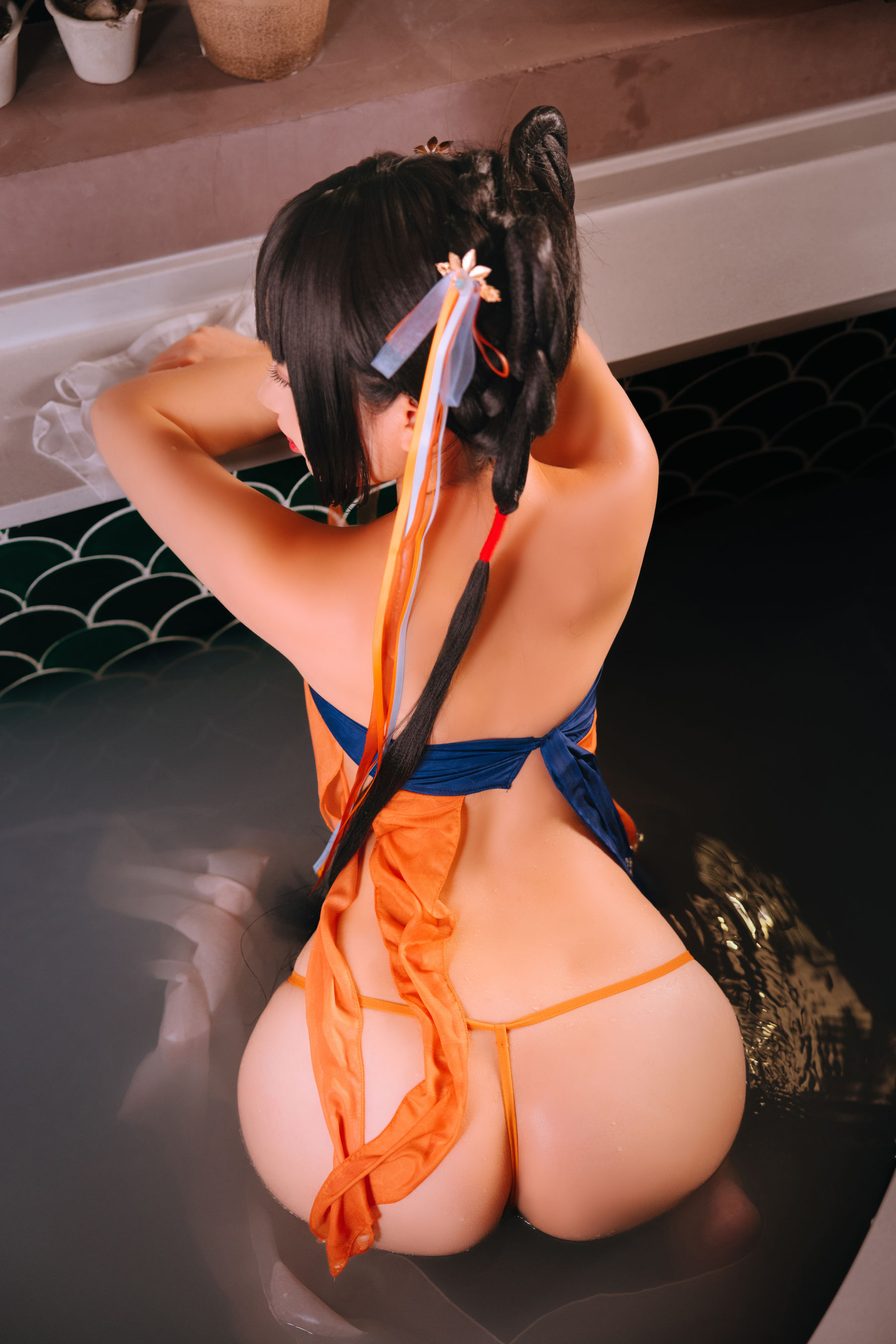 Cosplay日奈娇 - 鸳鸯浴