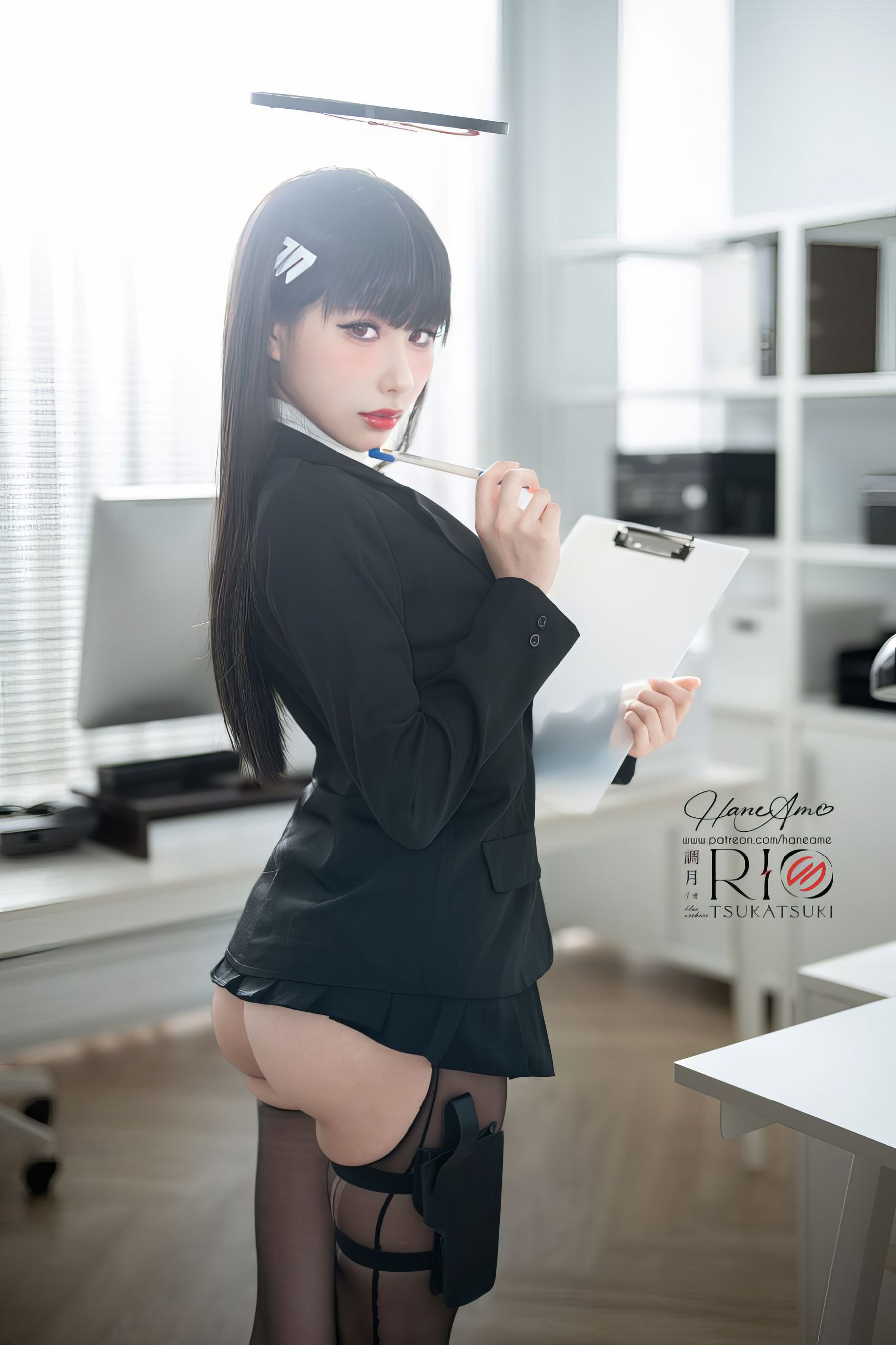 Hane Ame 雨波写真 - 蔚藍檔案 調月莉央狼師