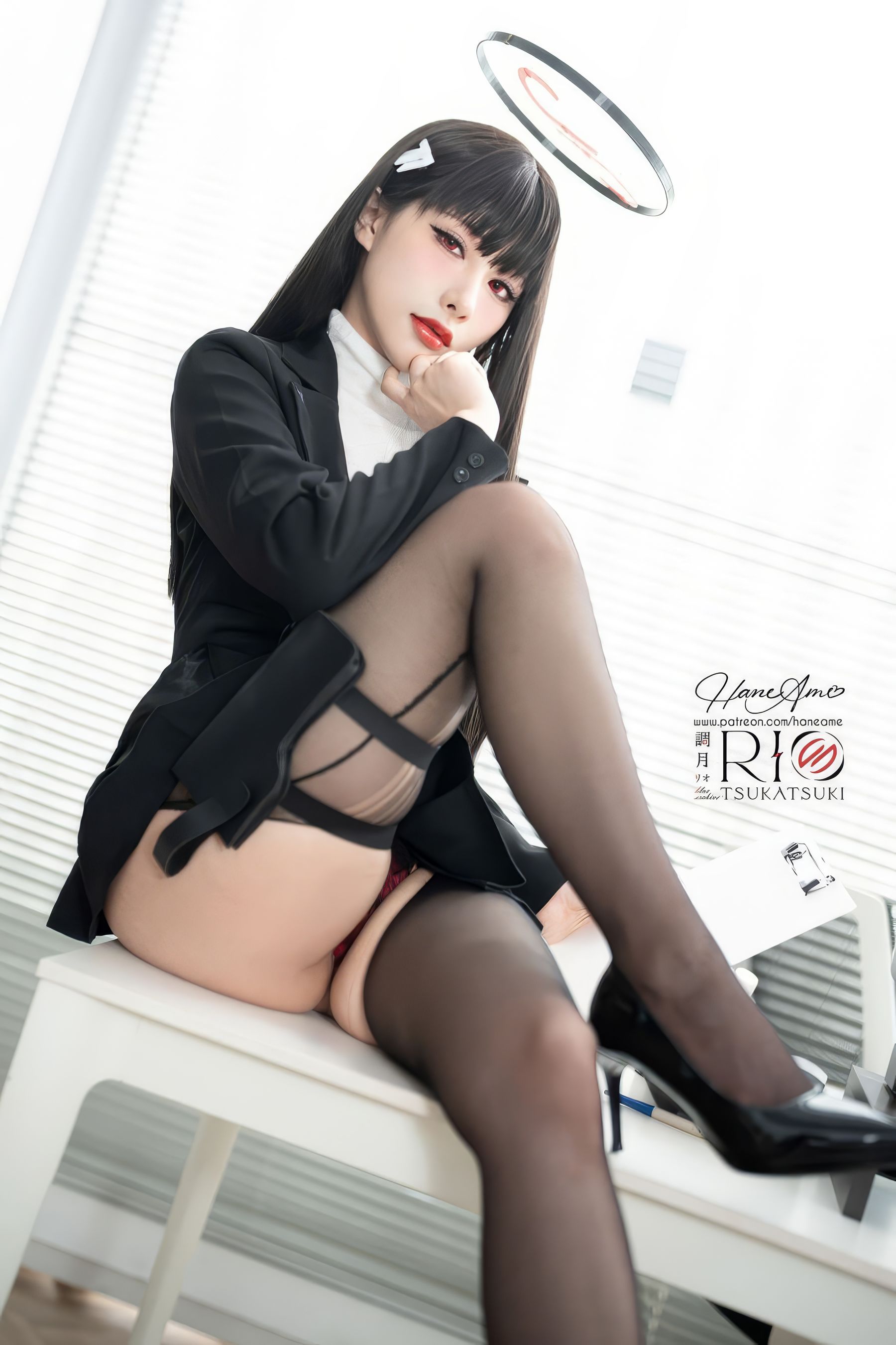 Hane Ame 雨波写真 - 蔚藍檔案 調月莉央狼師