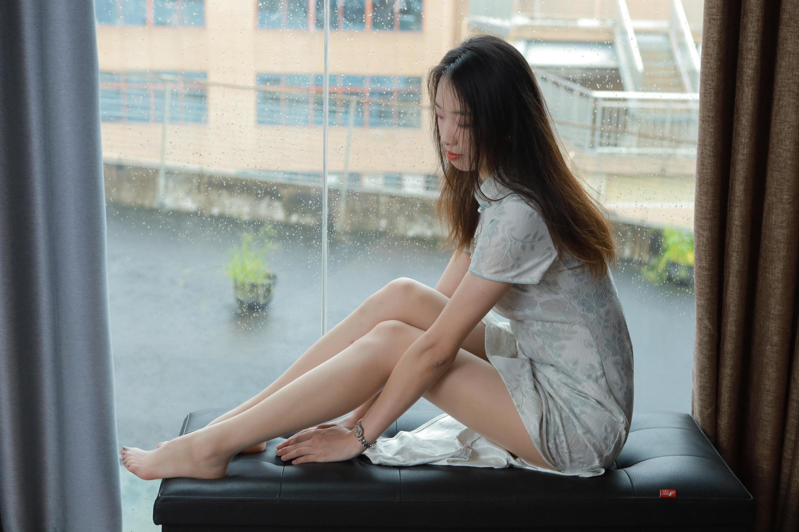 IESS异思趣向 - 模特： 小九 《长腿旗袍（下）》
