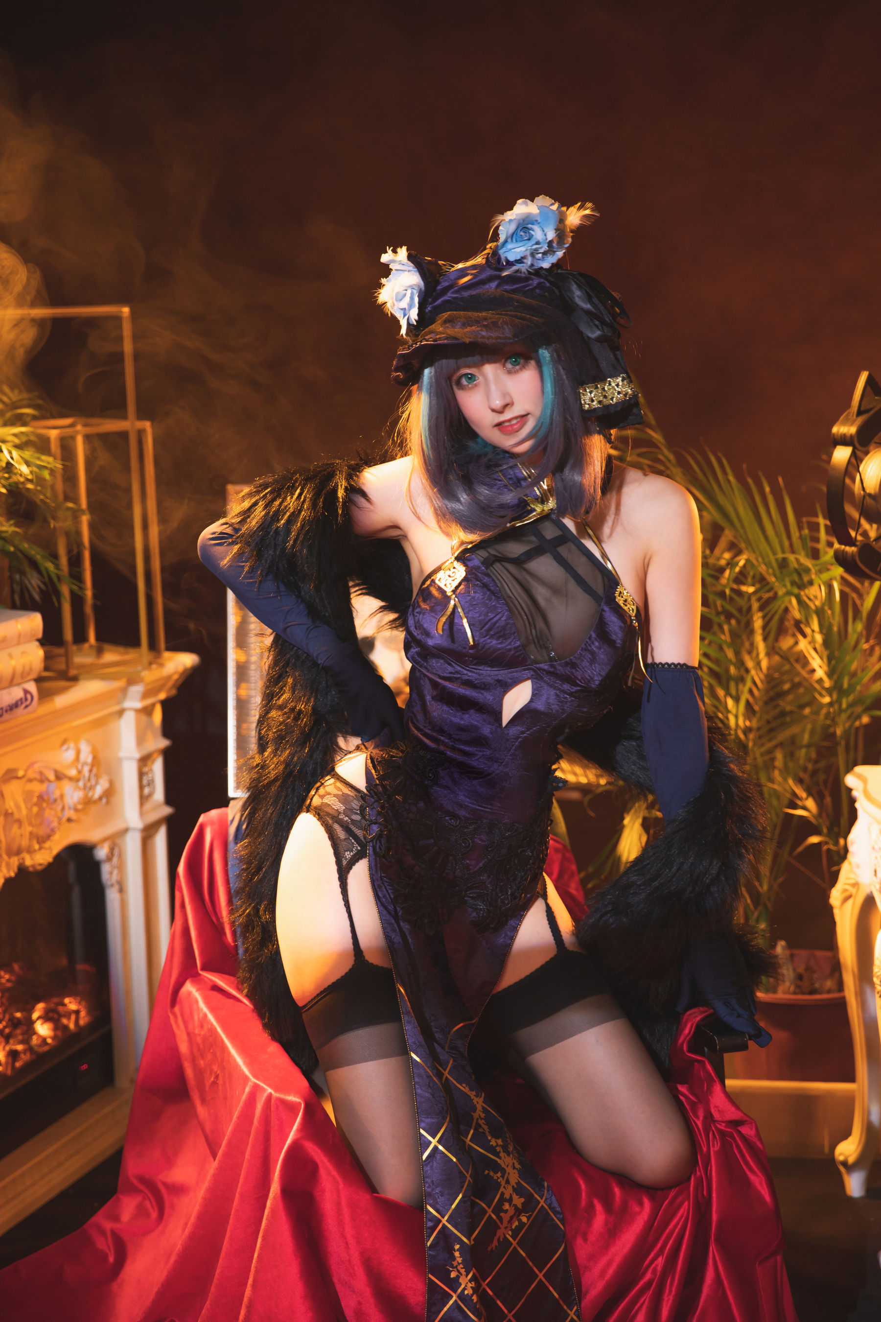 Luisa_零纱 - 柴郡旗袍