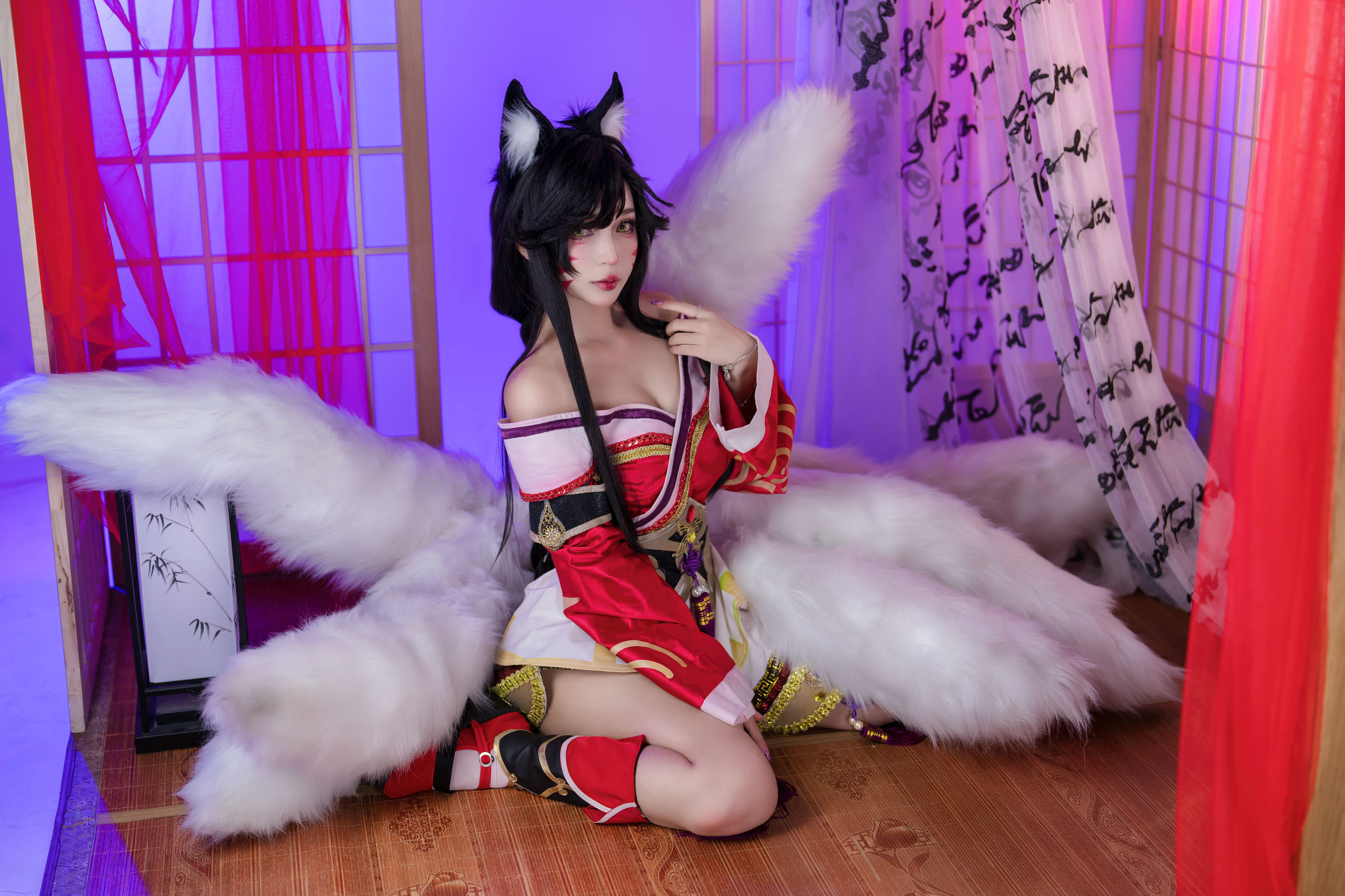 Umeko J - cosplay Ahri League of Legends