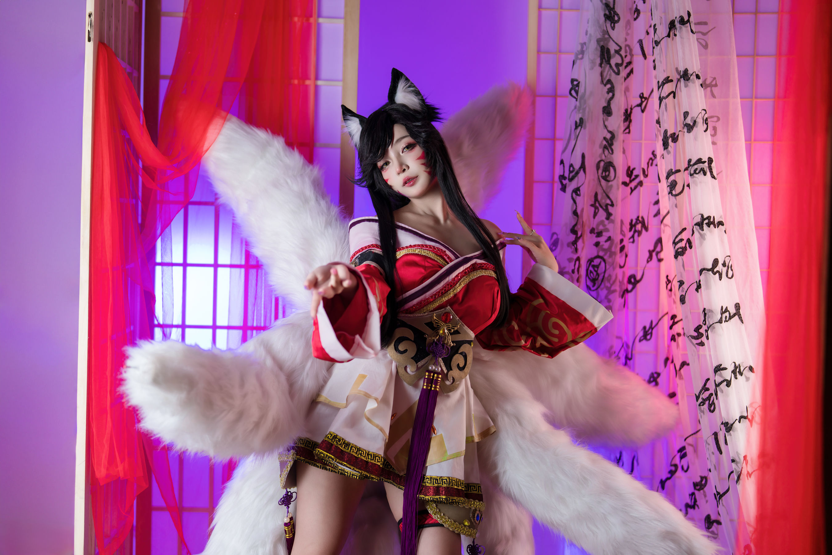 Umeko J - cosplay Ahri League of Legends