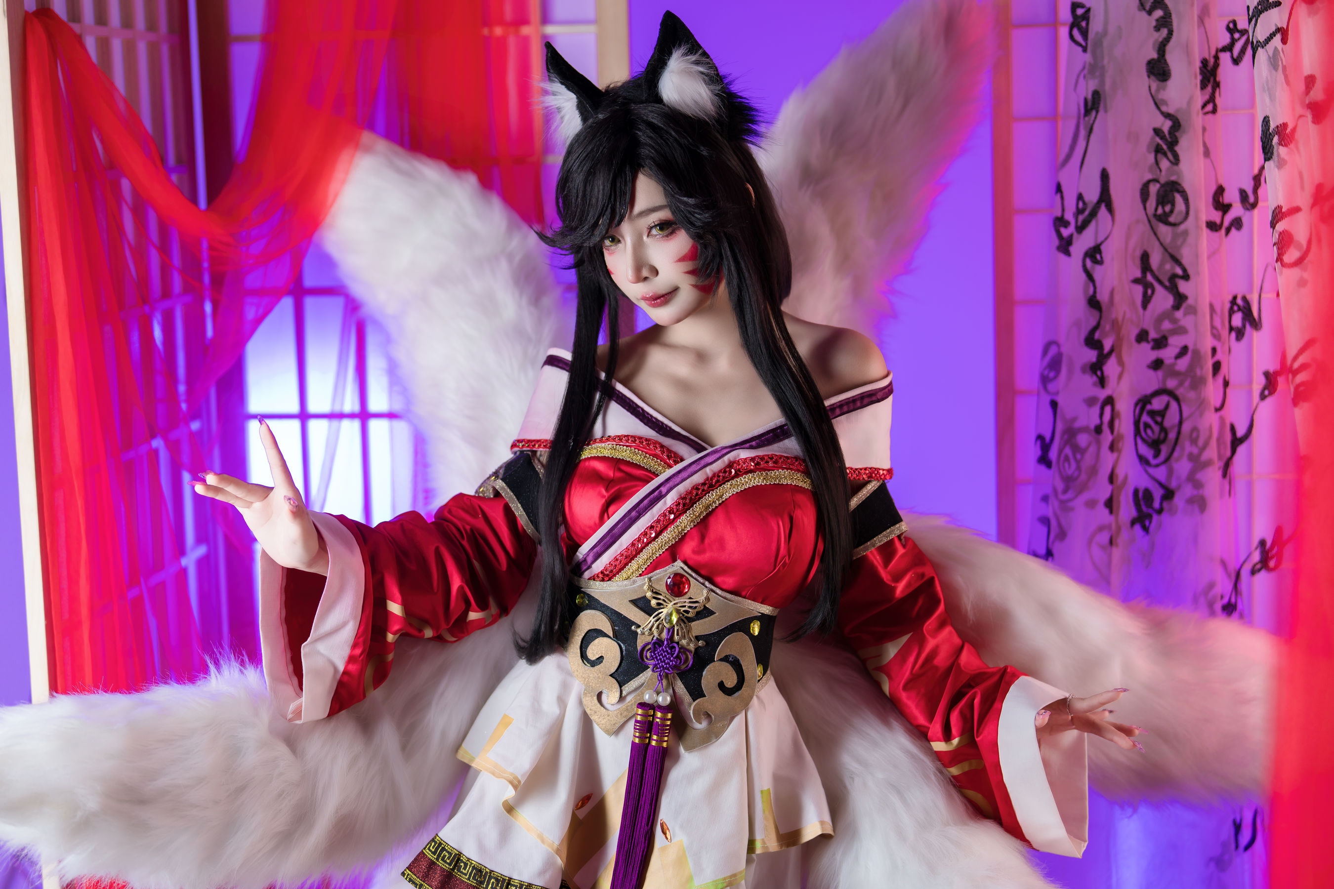 Umeko J - cosplay Ahri League of Legends