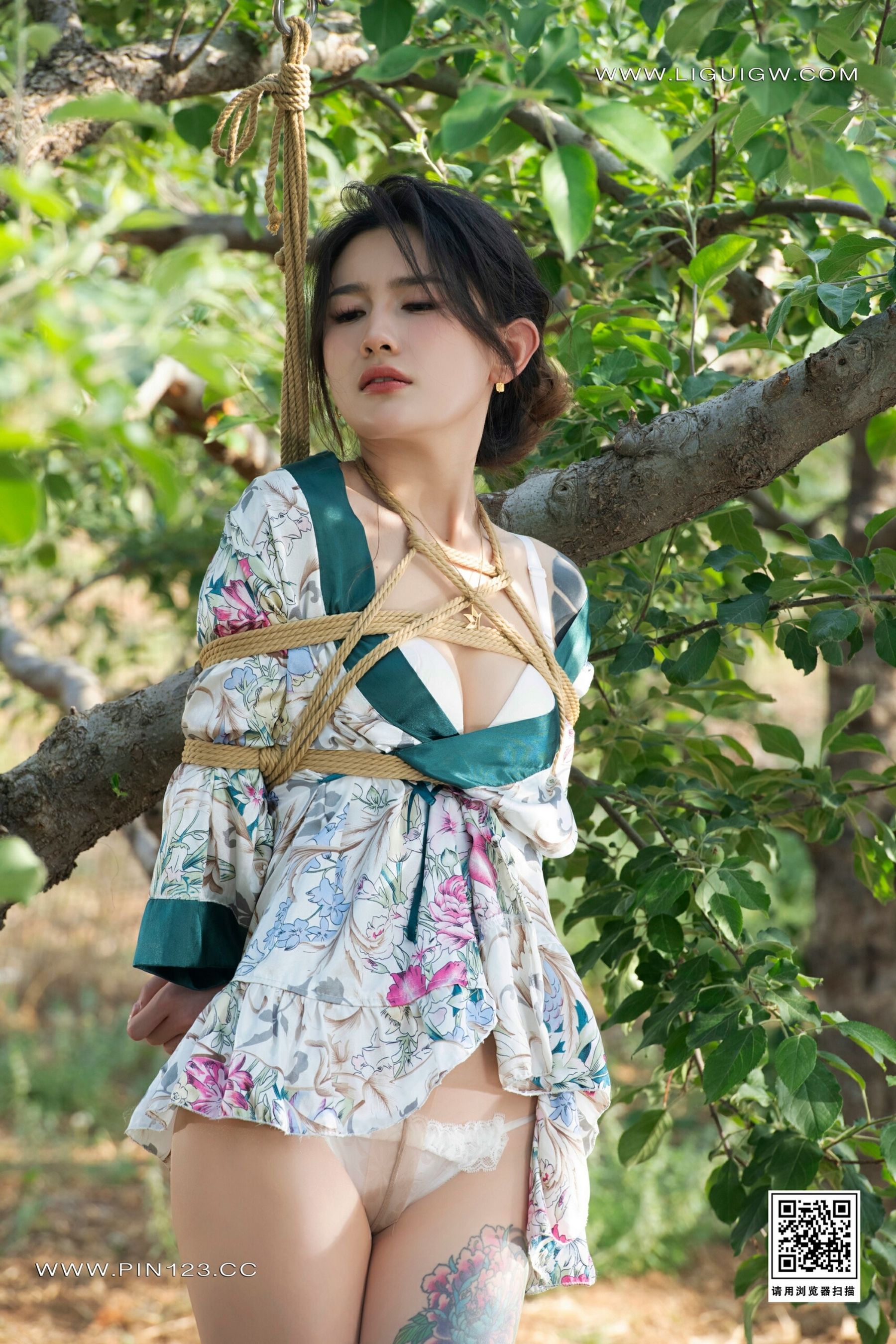 [Ligui丽柜] 2024.07.12 甜甜户外美束 甜甜