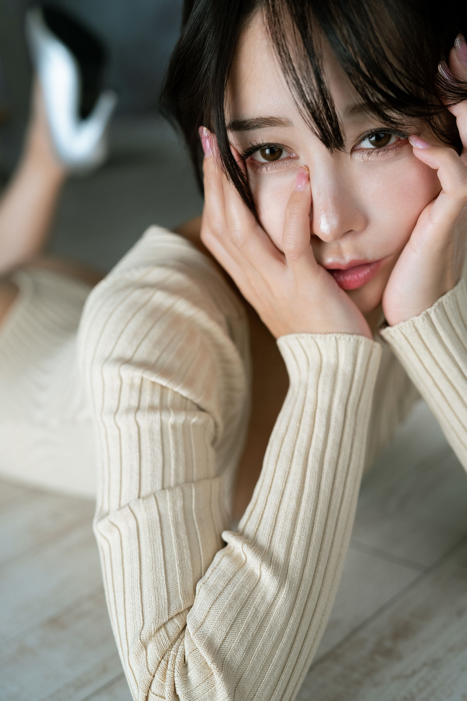 いくみ – (193iKkyu3) [Fantia] [2024.01.28] Knit Leotard