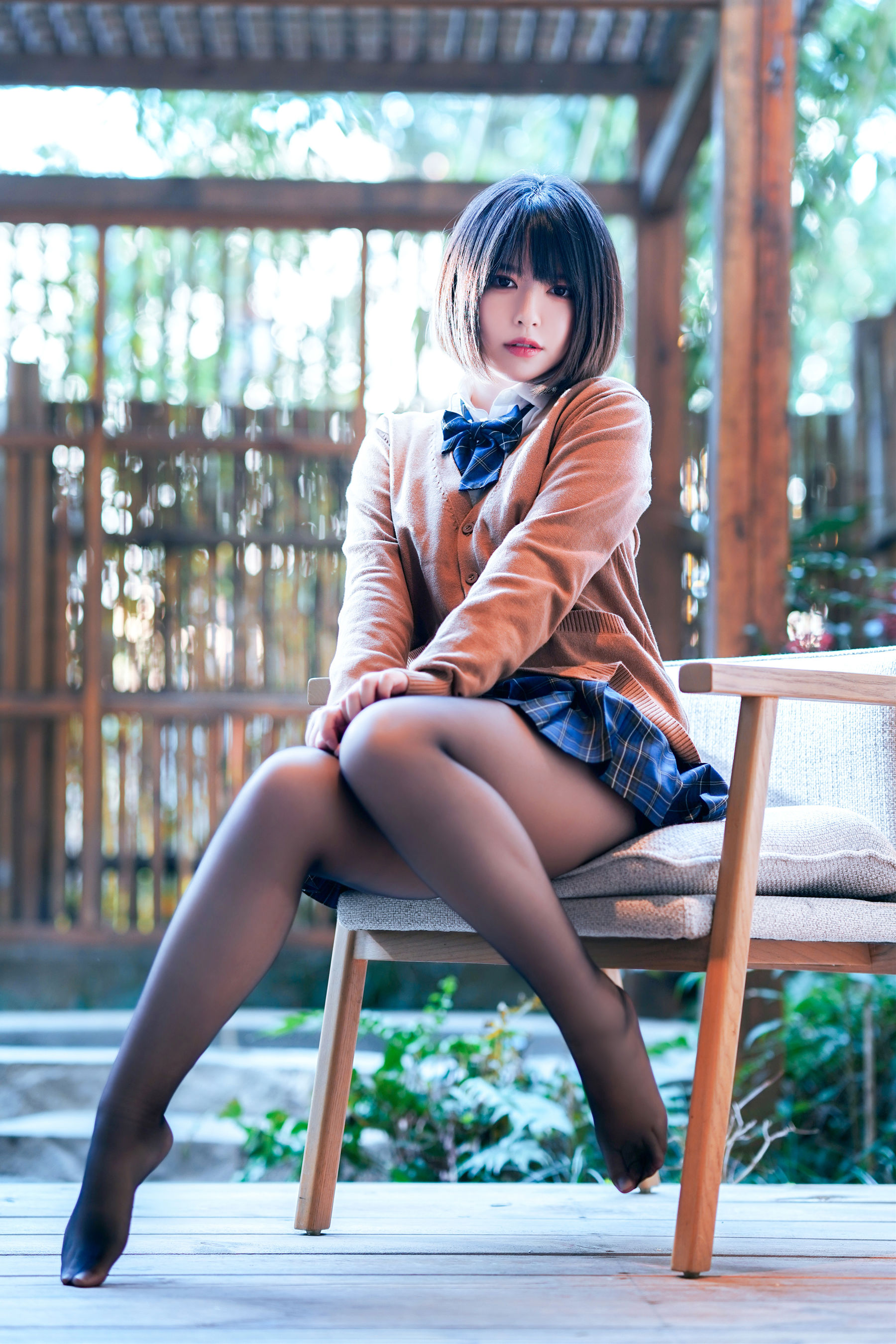 半半子 - 彼女の制服
