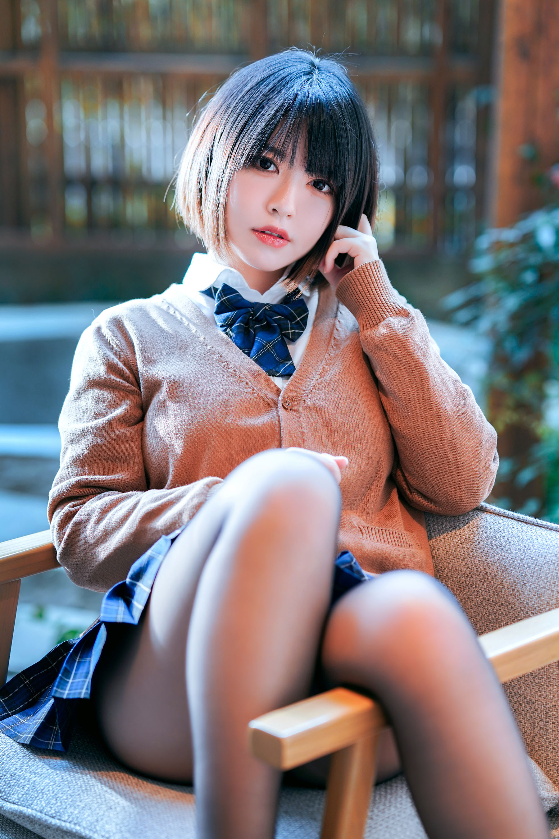 半半子 - 彼女の制服