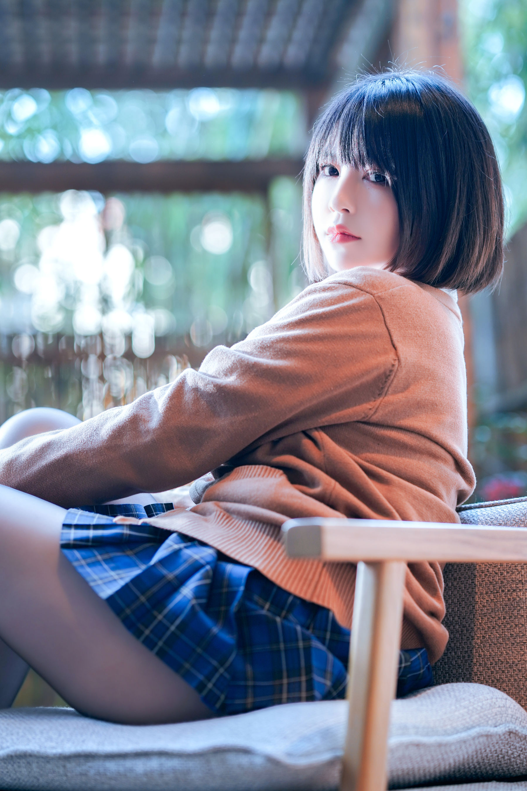 半半子 - 彼女の制服