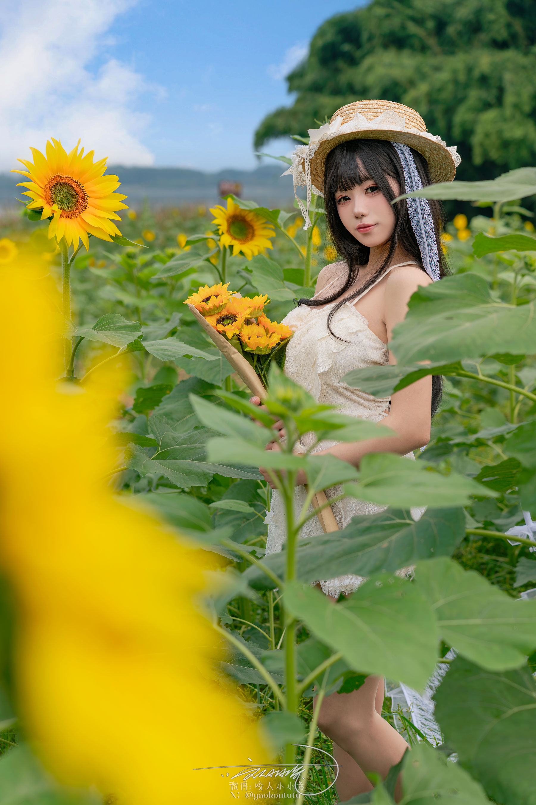 咬一口兔娘 - 夏の葵