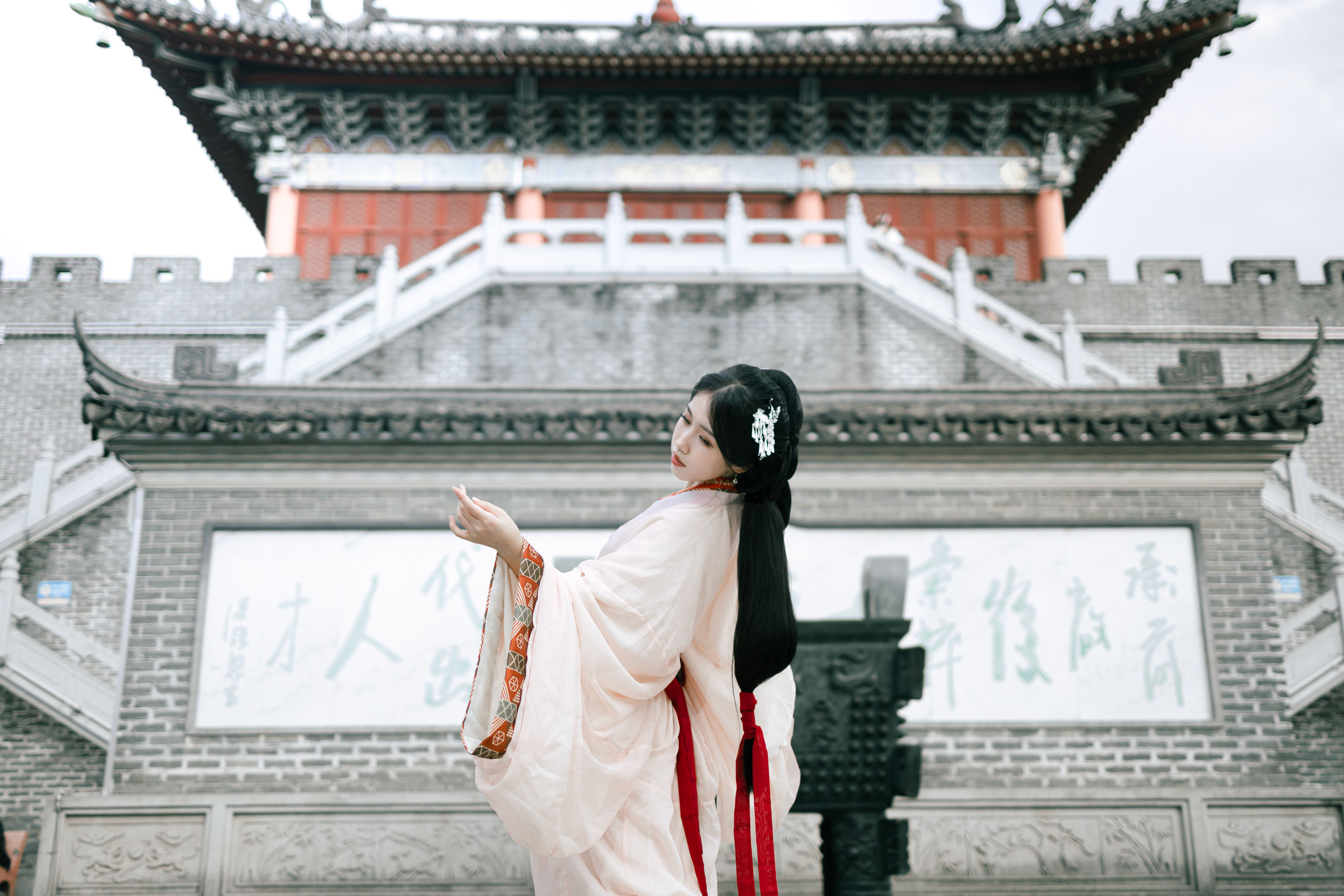 微博人气Coser 不呆猫 - 战国袍